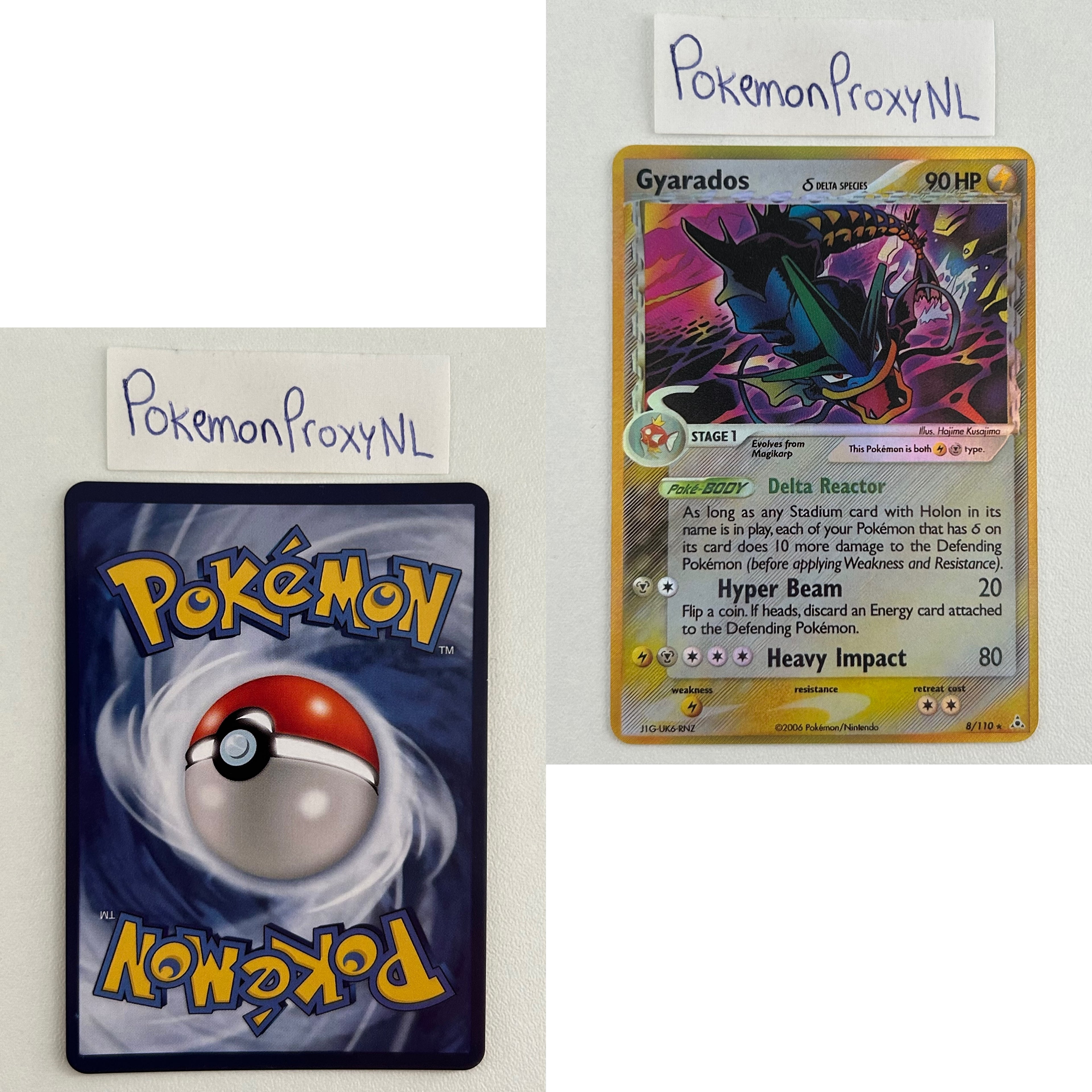 Holon Phantoms Set (HP) / 1/110 - 111/110 / 2006 / PROXY Pokémon TCG card(s)