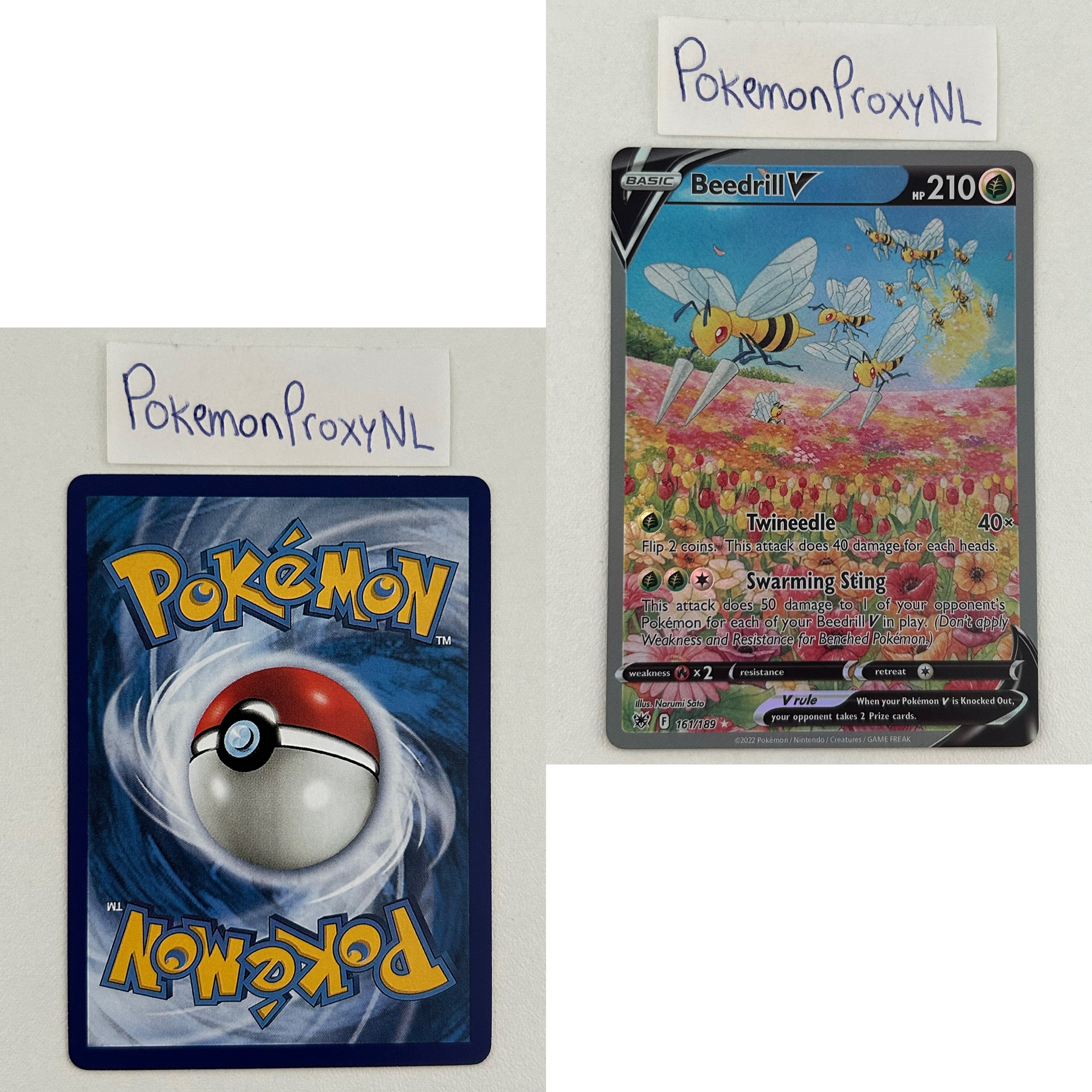 Astral Radiance Set (ASR) / 001/189 - TG30/TG30 / 2022 / PROXY Pokémon TCG card(s)