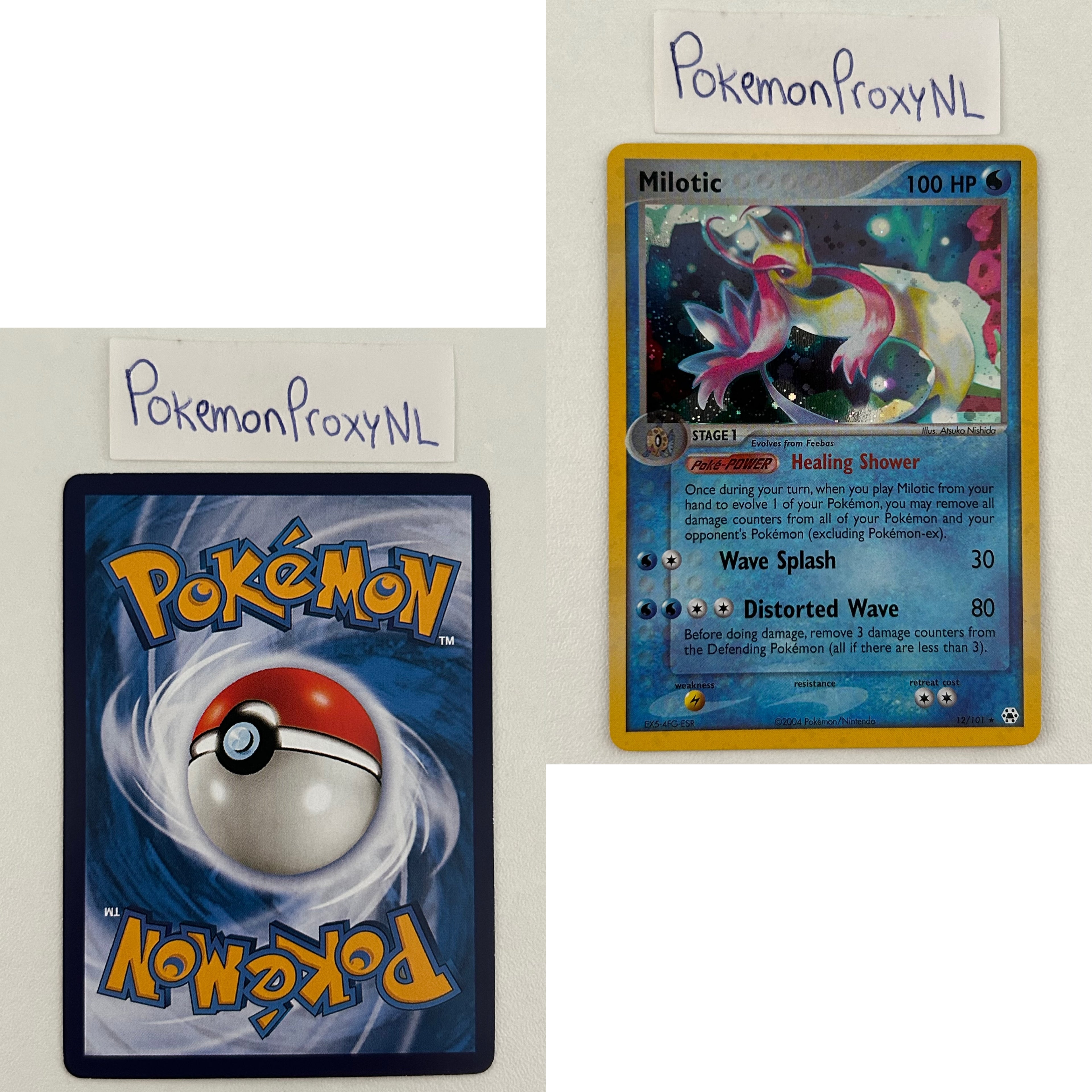 Hidden Legends Set (HL) / 1/101 - 102/101 / 2004 / PROXY Pokémon TCG card(s)