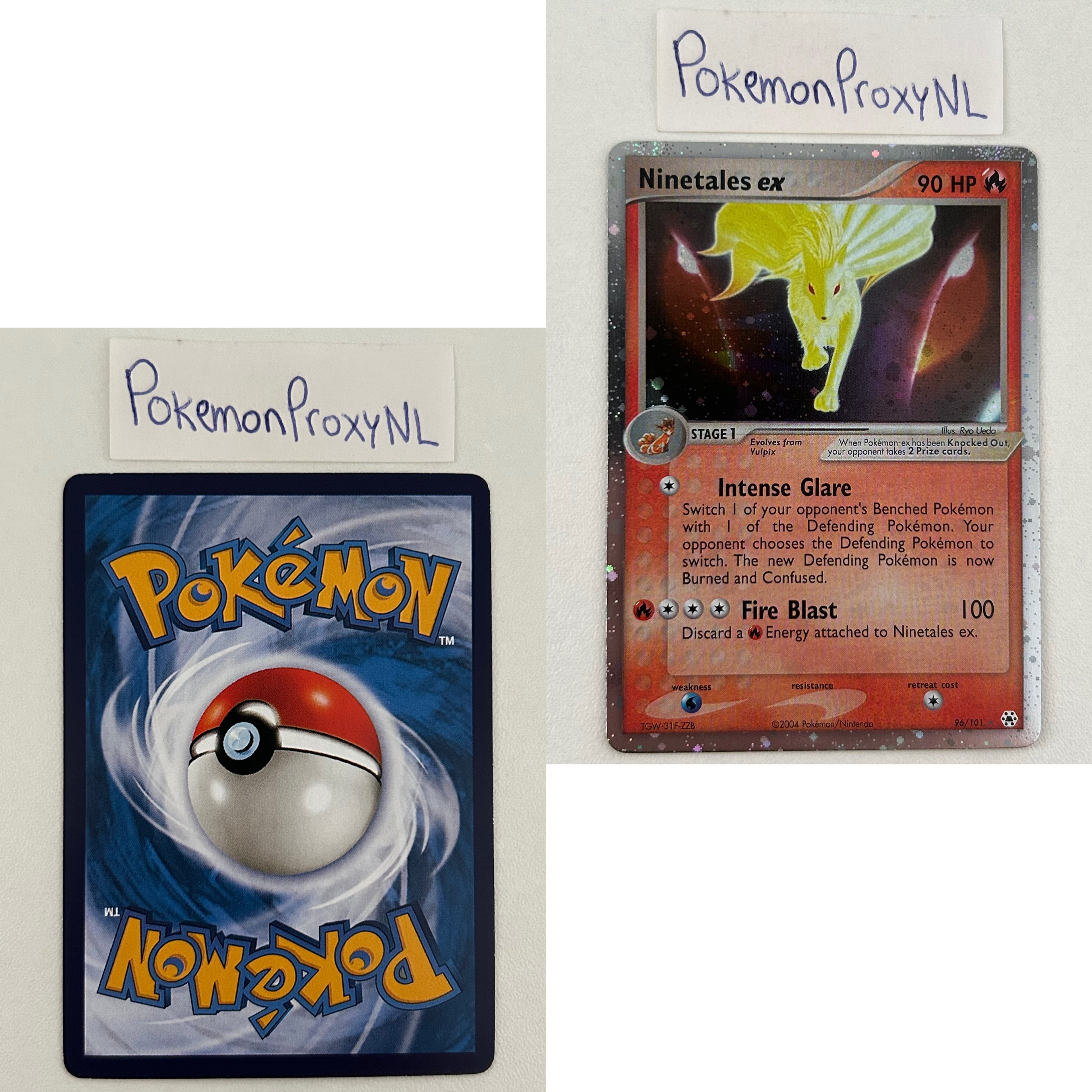 Hidden Legends Set (HL) / 1/101 - 102/101 / 2004 / PROXY Pokémon TCG card(s)