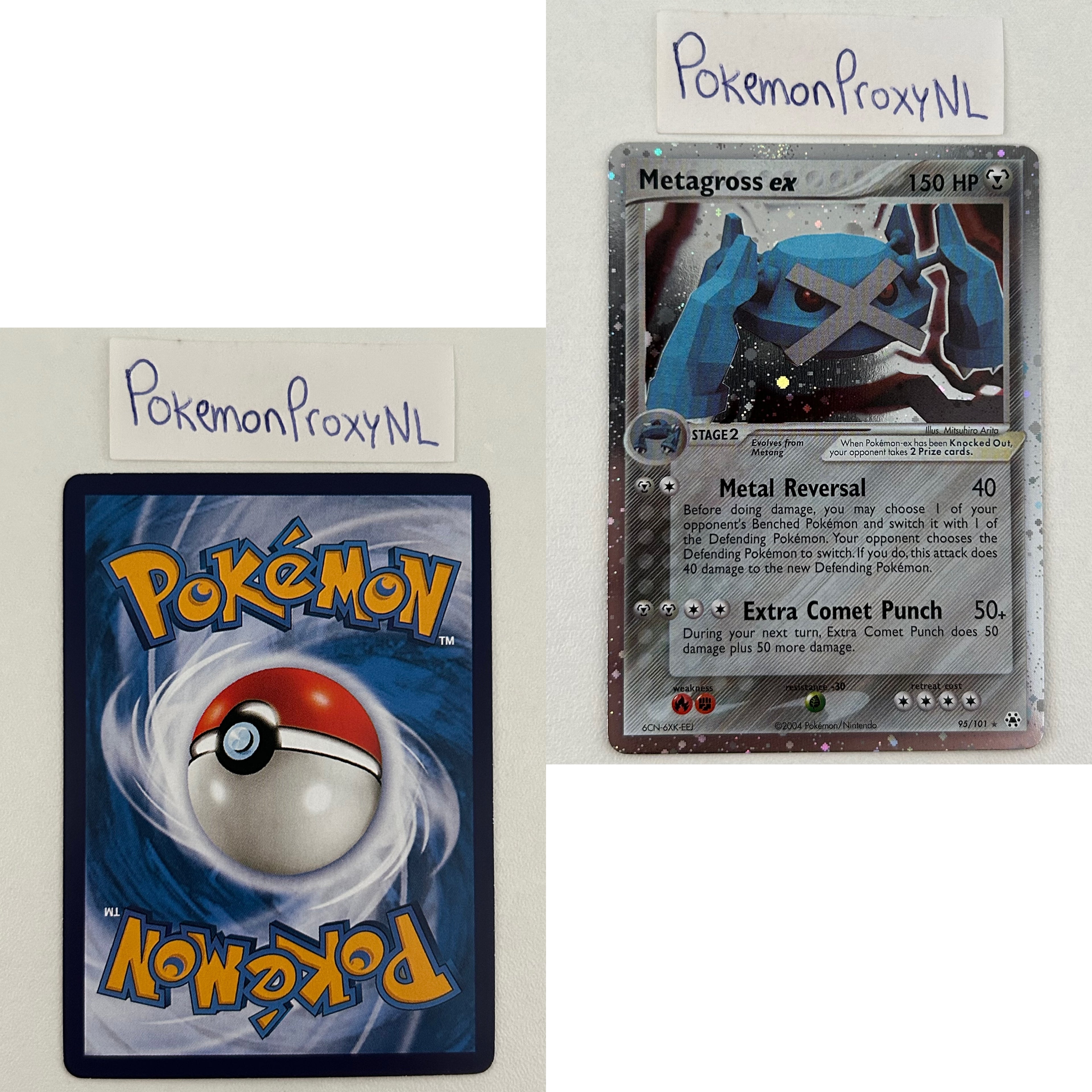 Hidden Legends Set (HL) / 1/101 - 102/101 / 2004 / PROXY Pokémon TCG card(s)