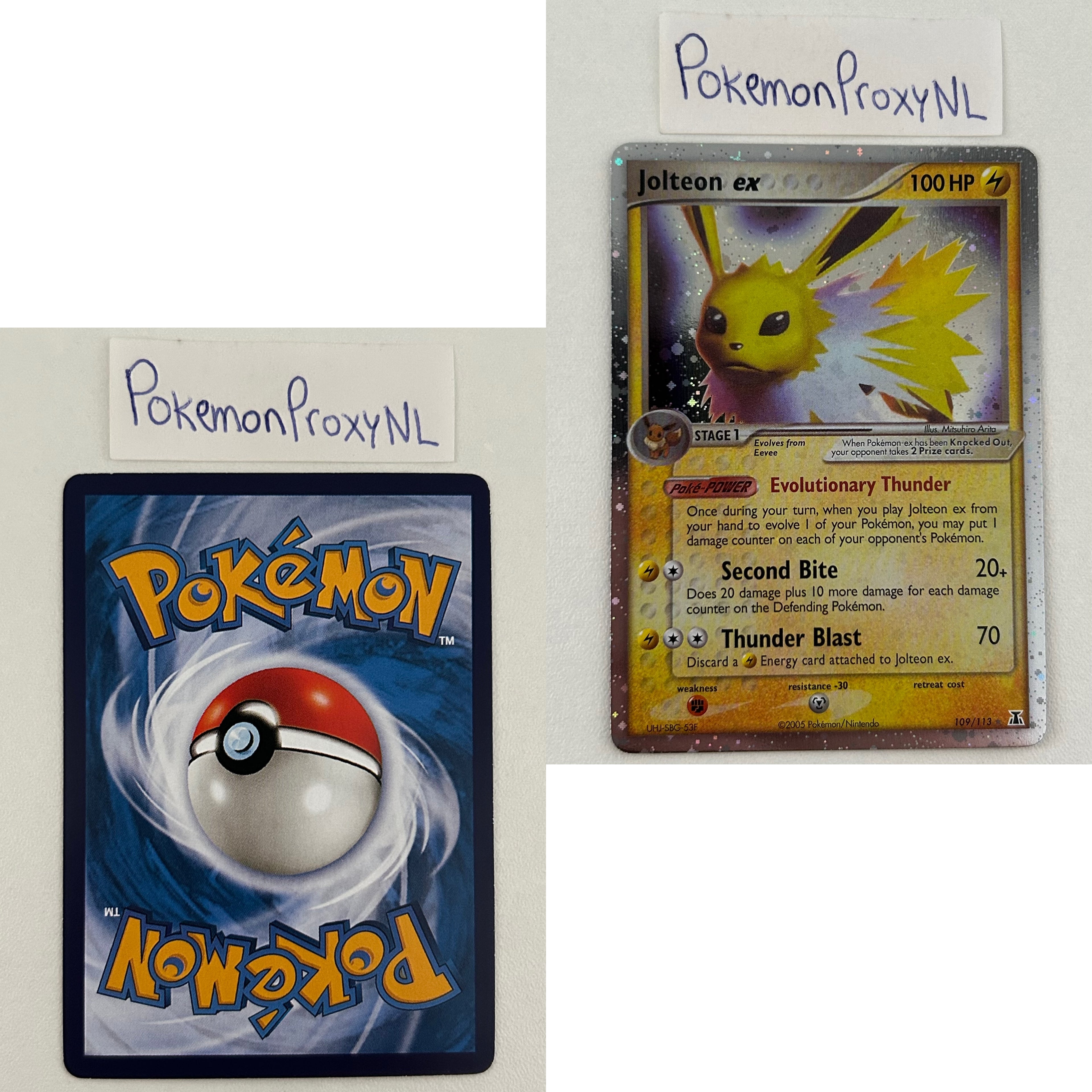 Delta Species Set (DS) / 1/113 - 114/113 / 2005 / PROXY Pokémon TCG card(s)