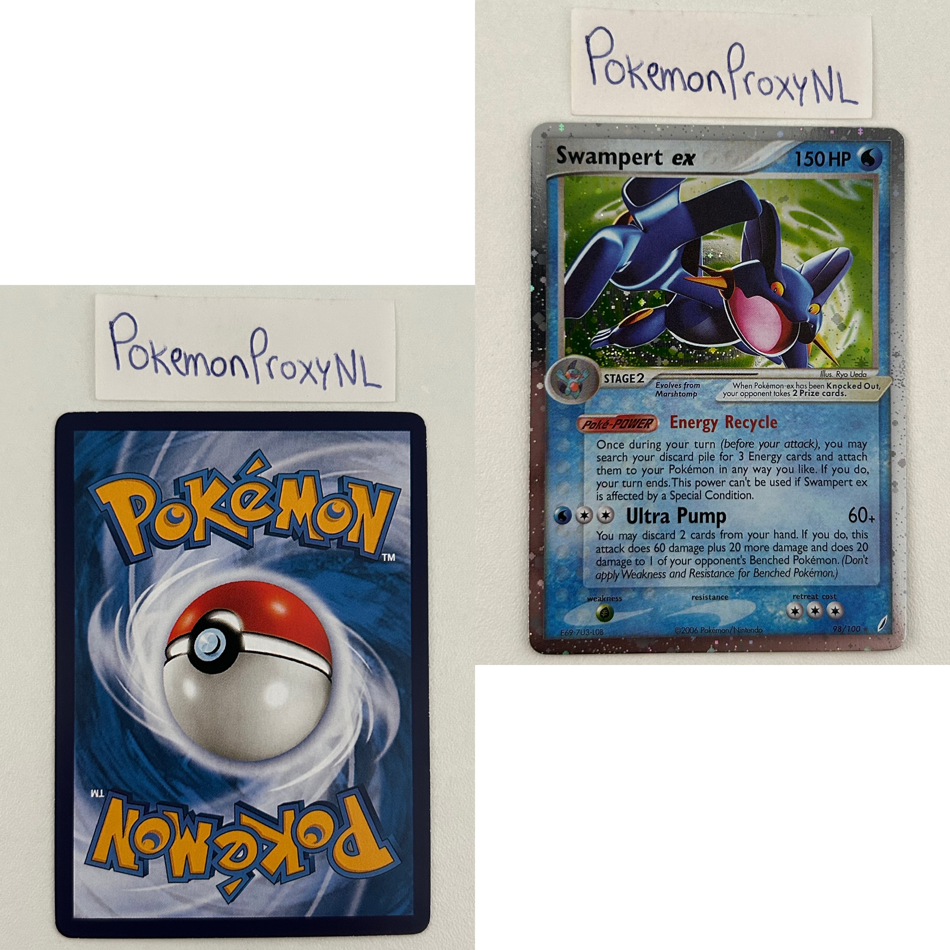 Crystal Guardians Set (CG) / 1/100 - 100/100 / 2006 / PROXY Pokémon TCG card(s)