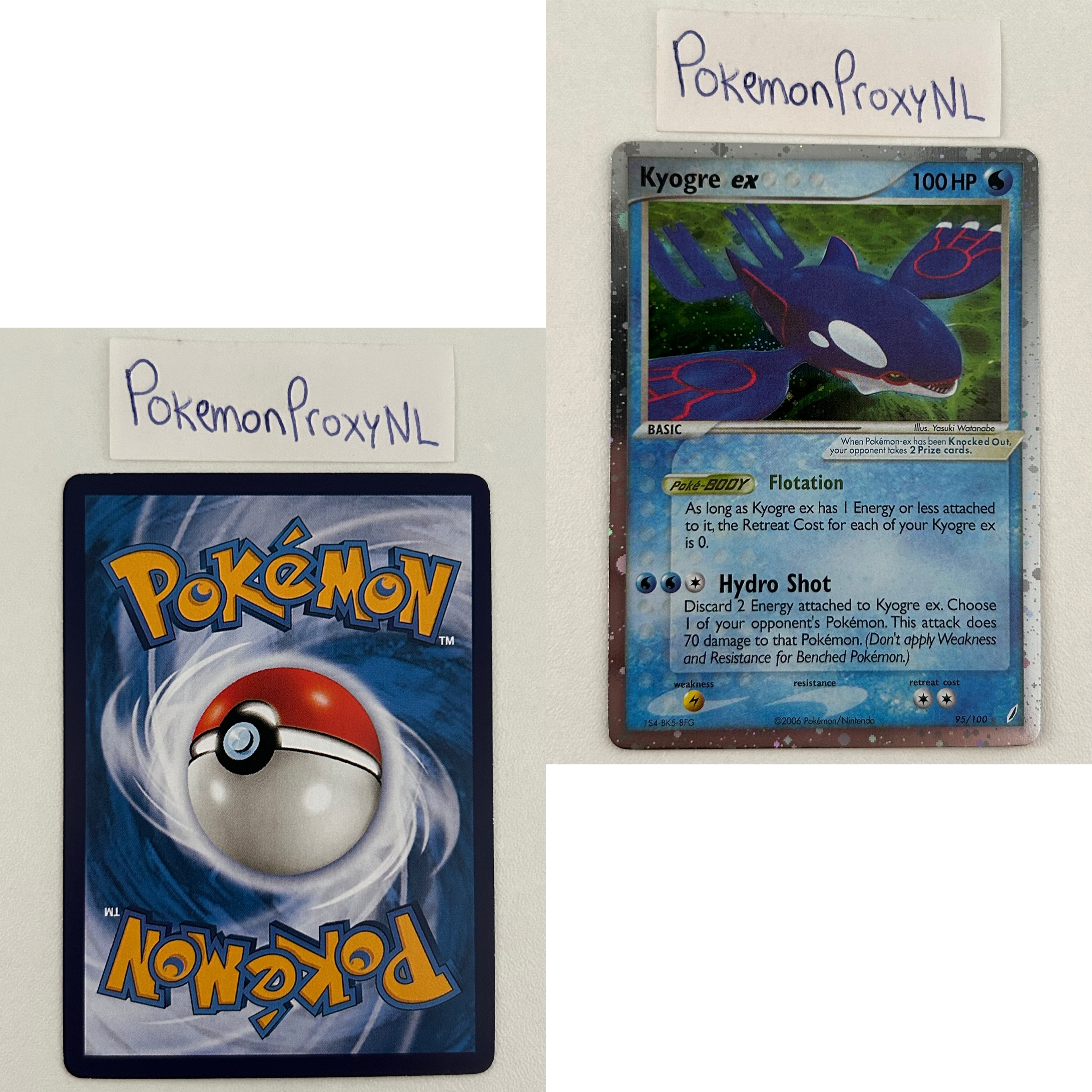 Crystal Guardians Set (CG) / 1/100 - 100/100 / 2006 / PROXY Pokémon TCG card(s)