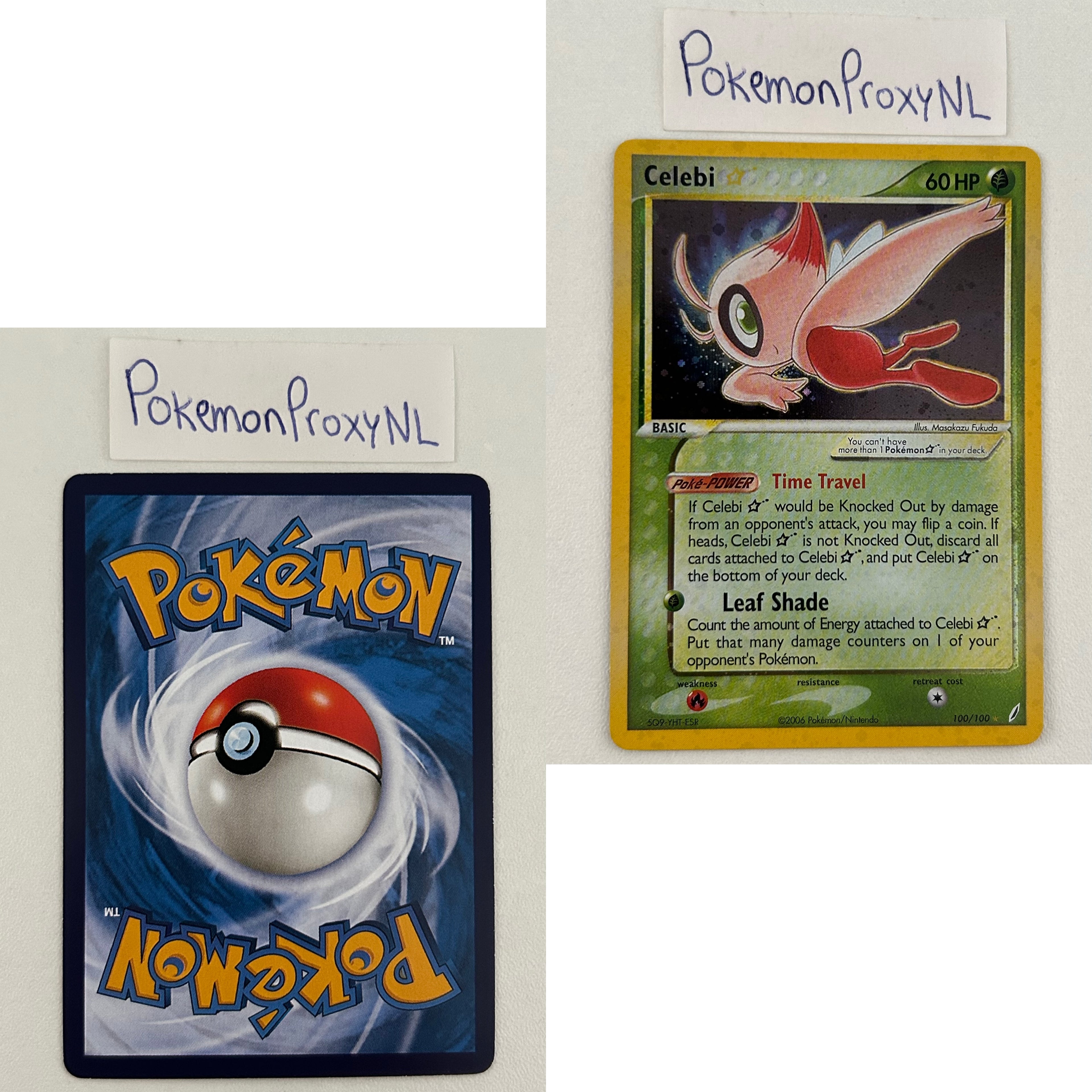Crystal Guardians Set (CG) / 1/100 - 100/100 / 2006 / PROXY Pokémon TCG card(s)
