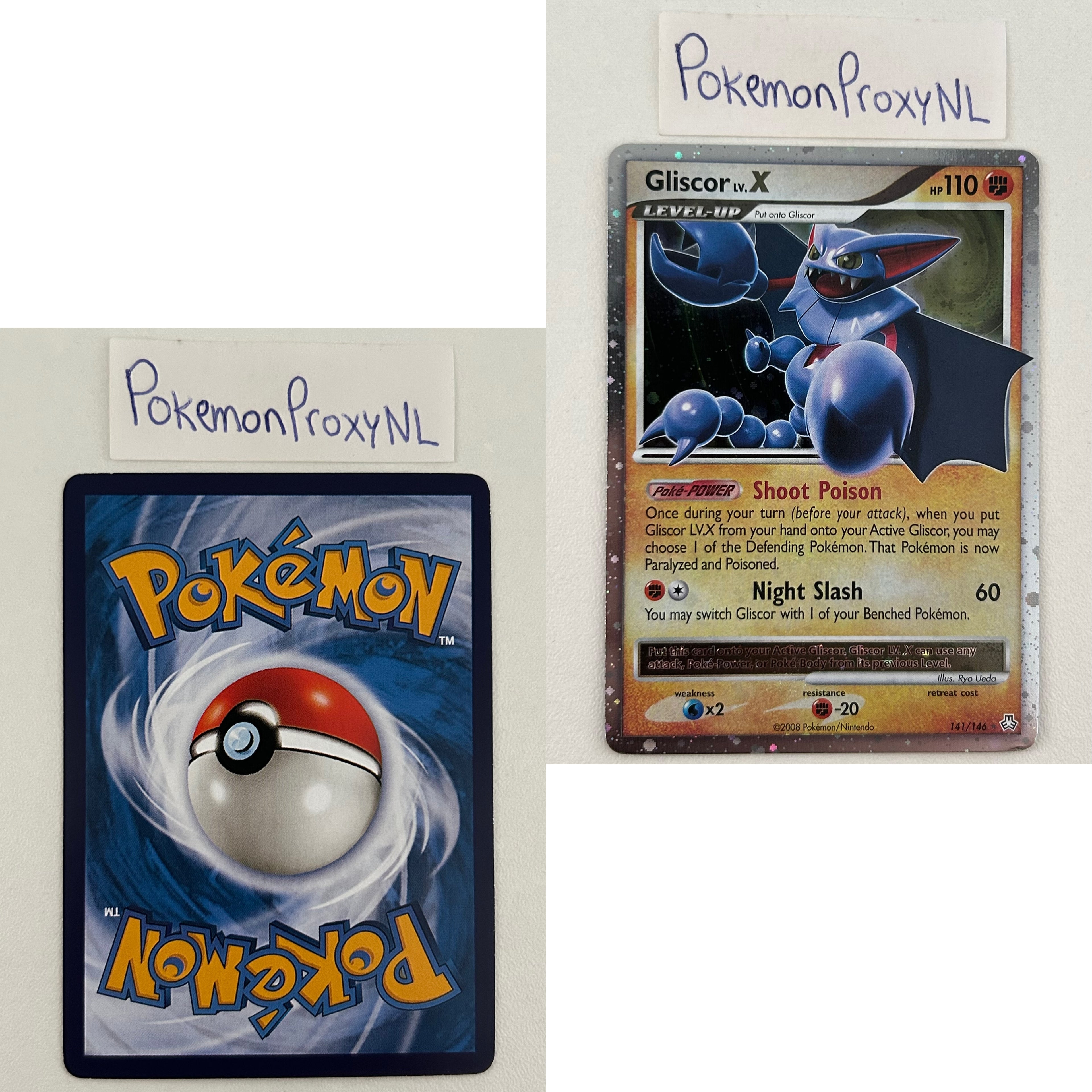 Legends Awakened Set (LA) / 1/146 - 146/146 / 2008 / PROXY Pokémon TCG card(s)