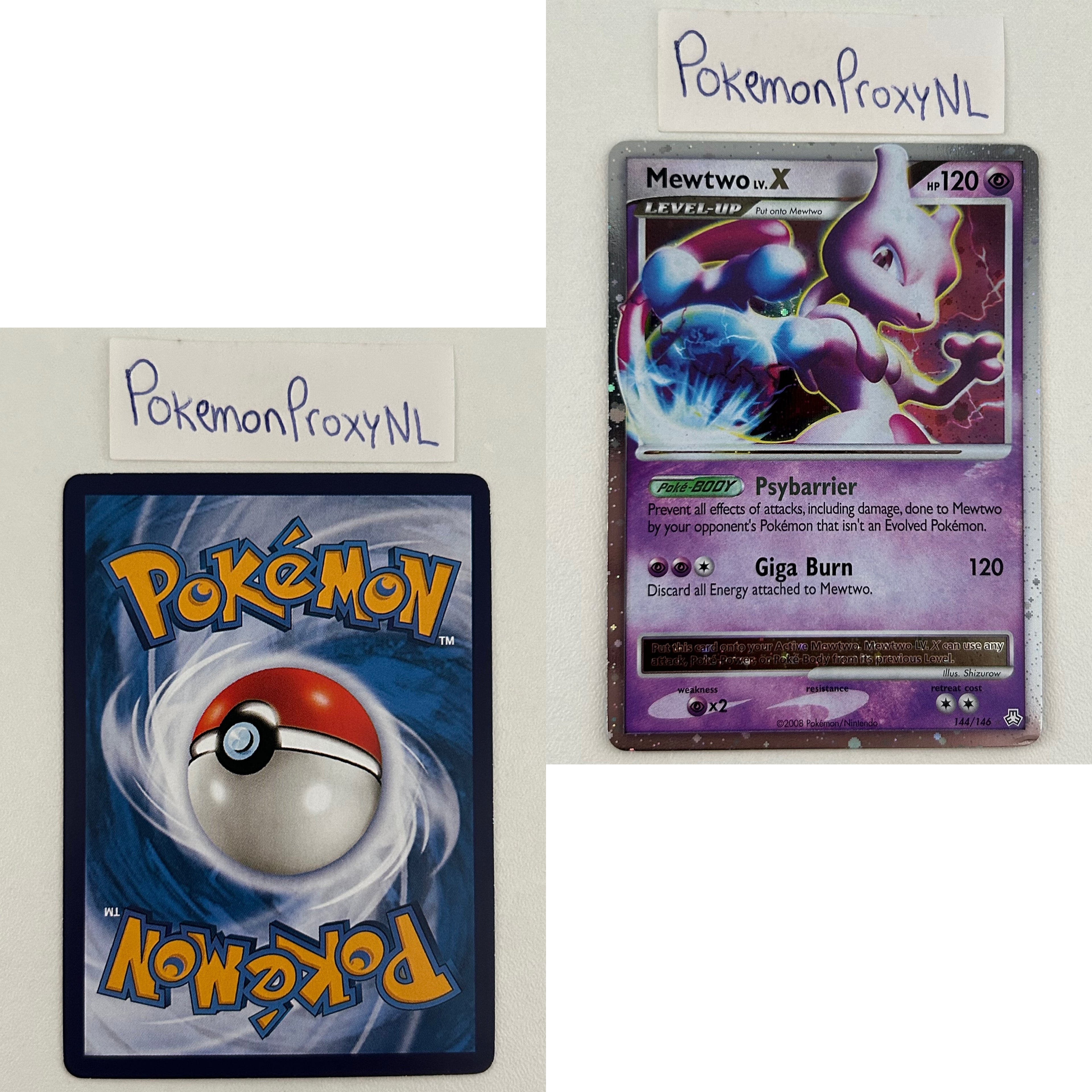 Legends Awakened Set (LA) / 1/146 - 146/146 / 2008 / PROXY Pokémon TCG card(s)