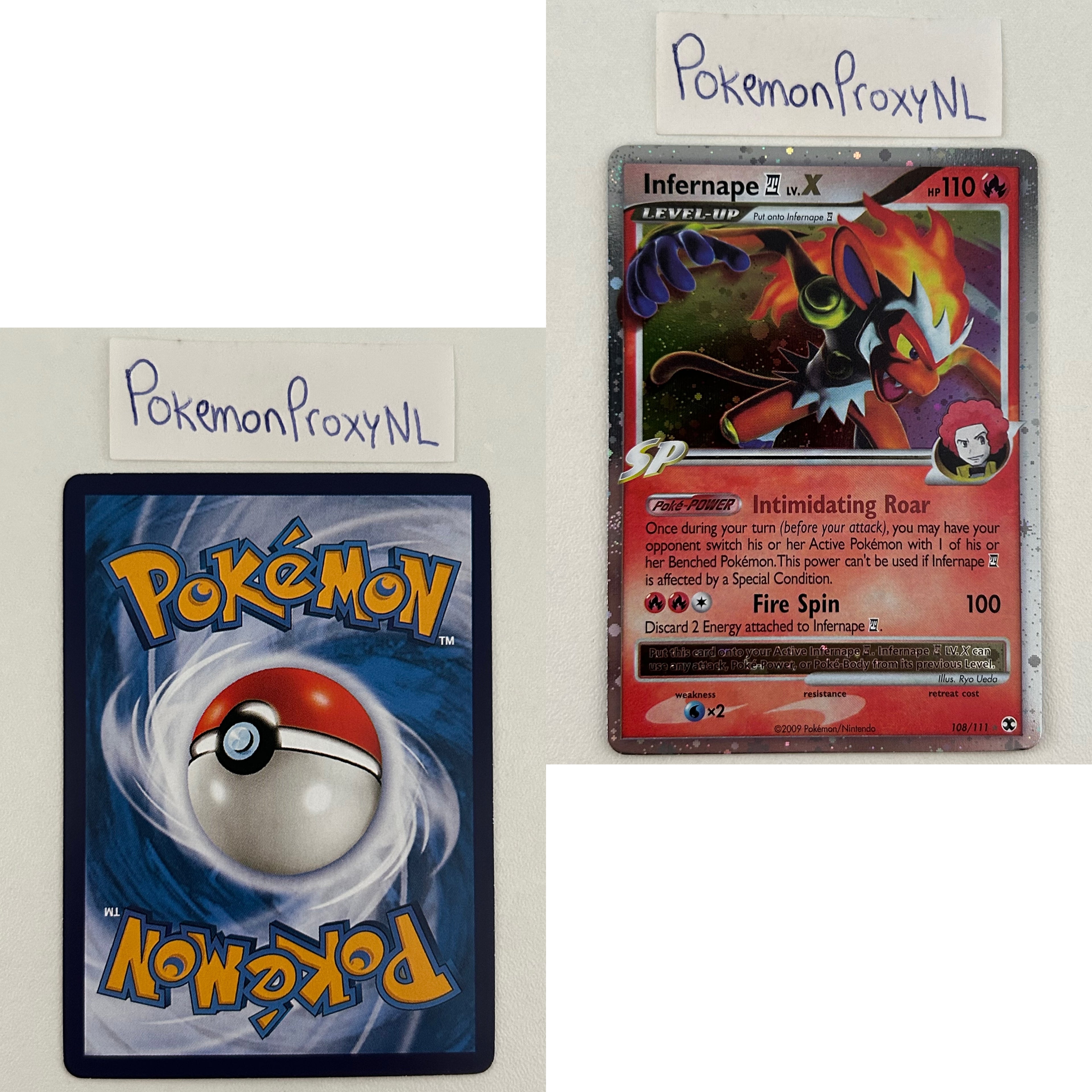 Rising Rivals Set (RR) / 1/111 - 114/111 / 2009 / PROXY Pokémon TCG card(s)