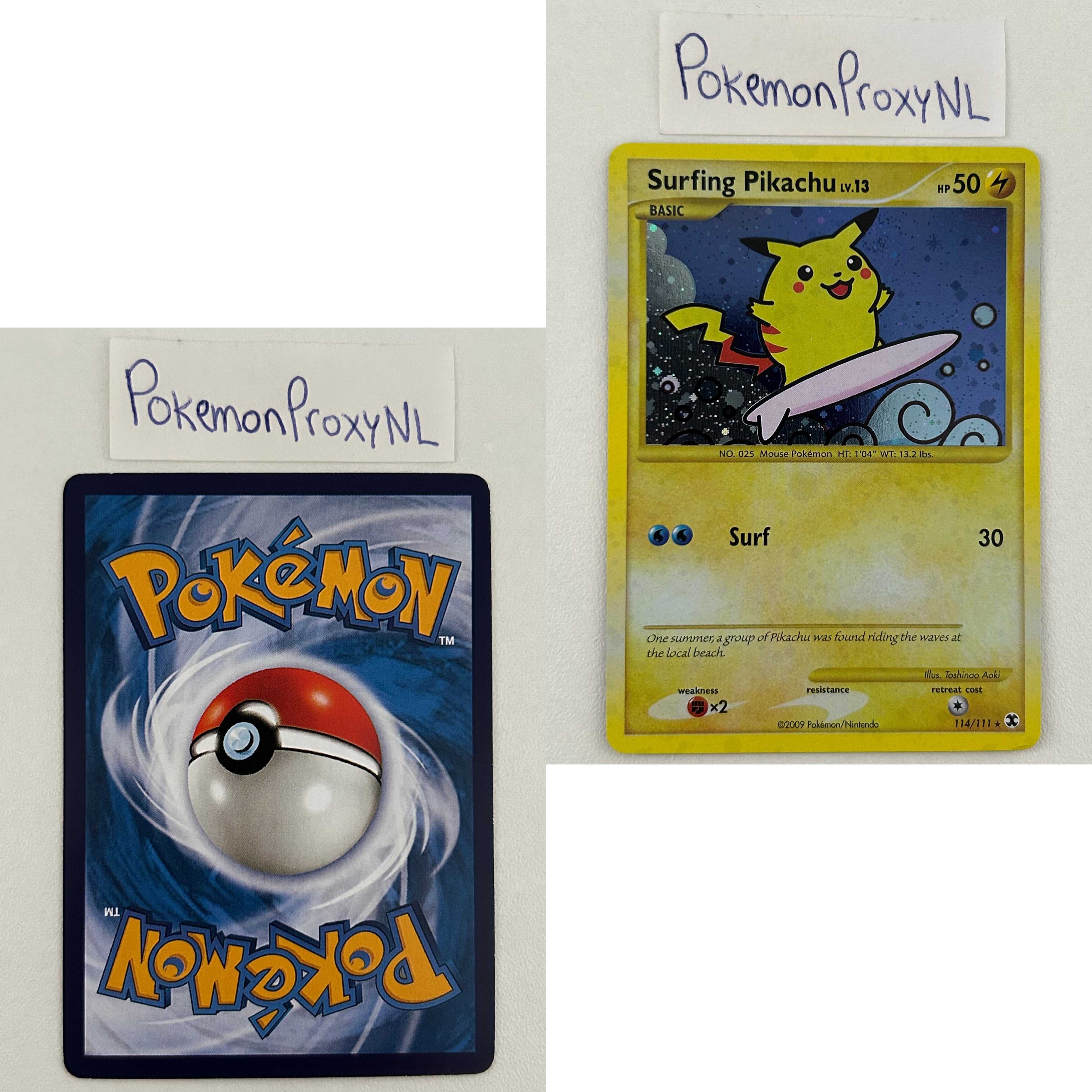 Rising Rivals Set (RR) / 1/111 - 114/111 / 2009 / PROXY Pokémon TCG card(s)