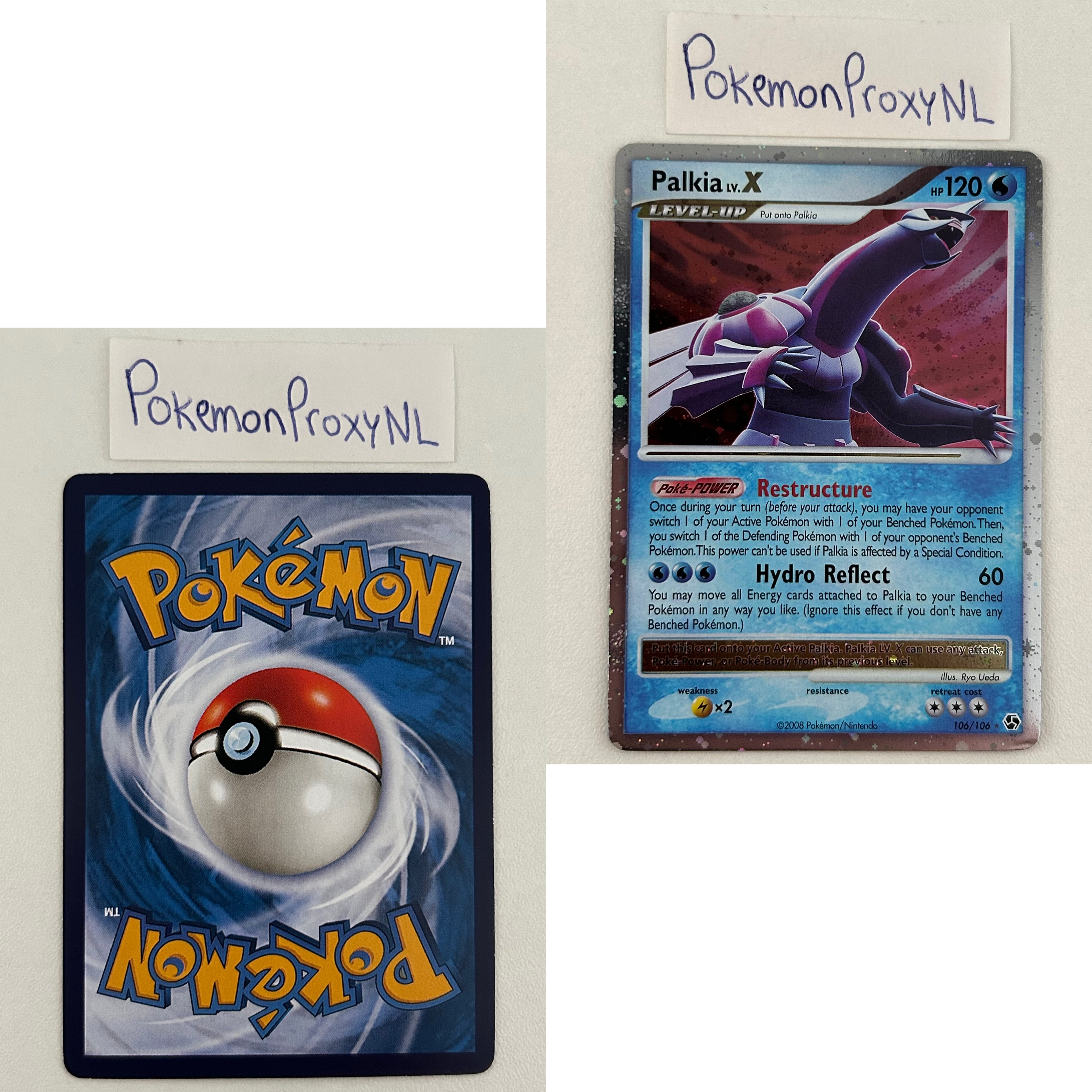 Great Encounters Set (GE) / 1/106 - 106/106 / 2008 / PROXY Pokémon TCG card(s)