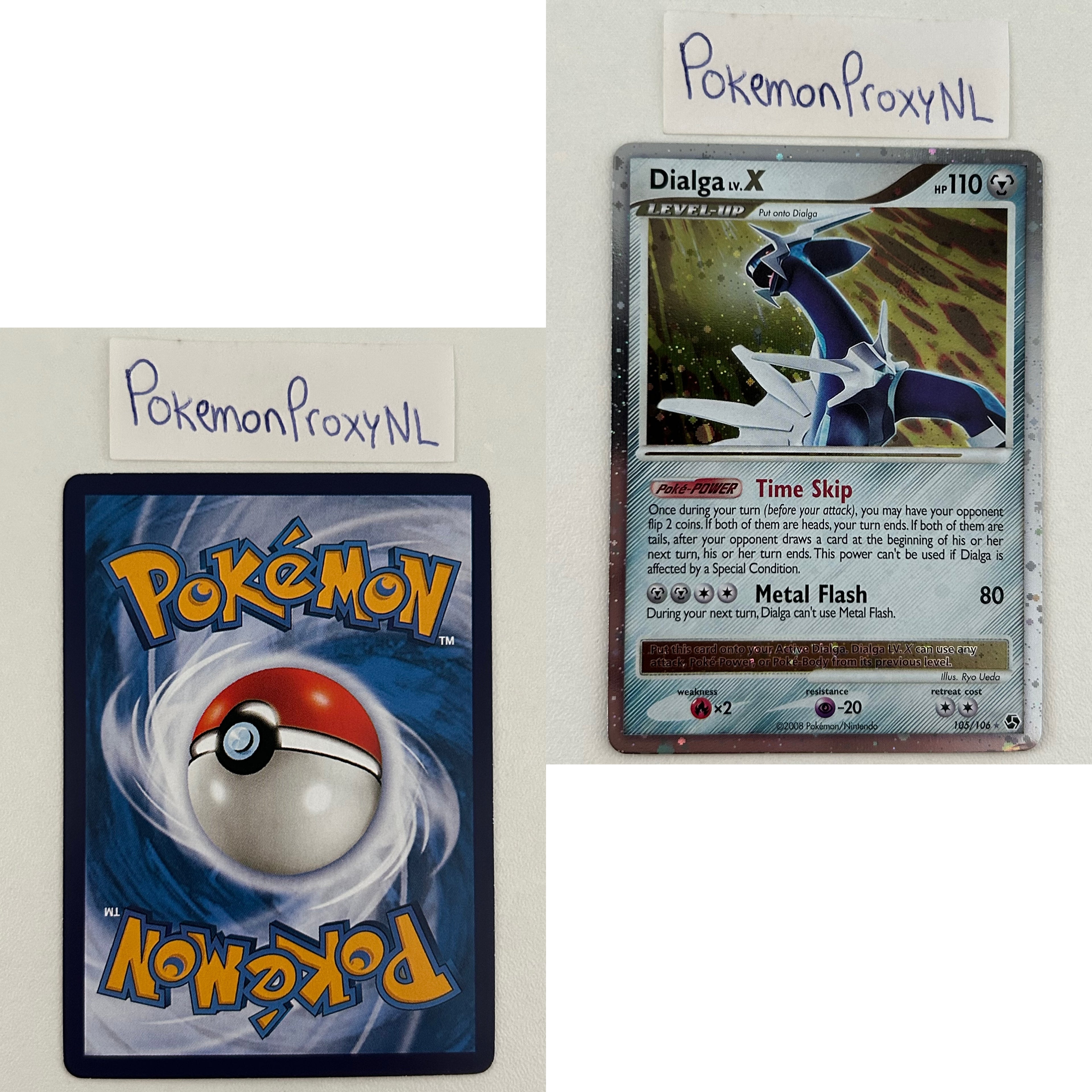 Great Encounters Set (GE) / 1/106 - 106/106 / 2008 / PROXY Pokémon TCG card(s)
