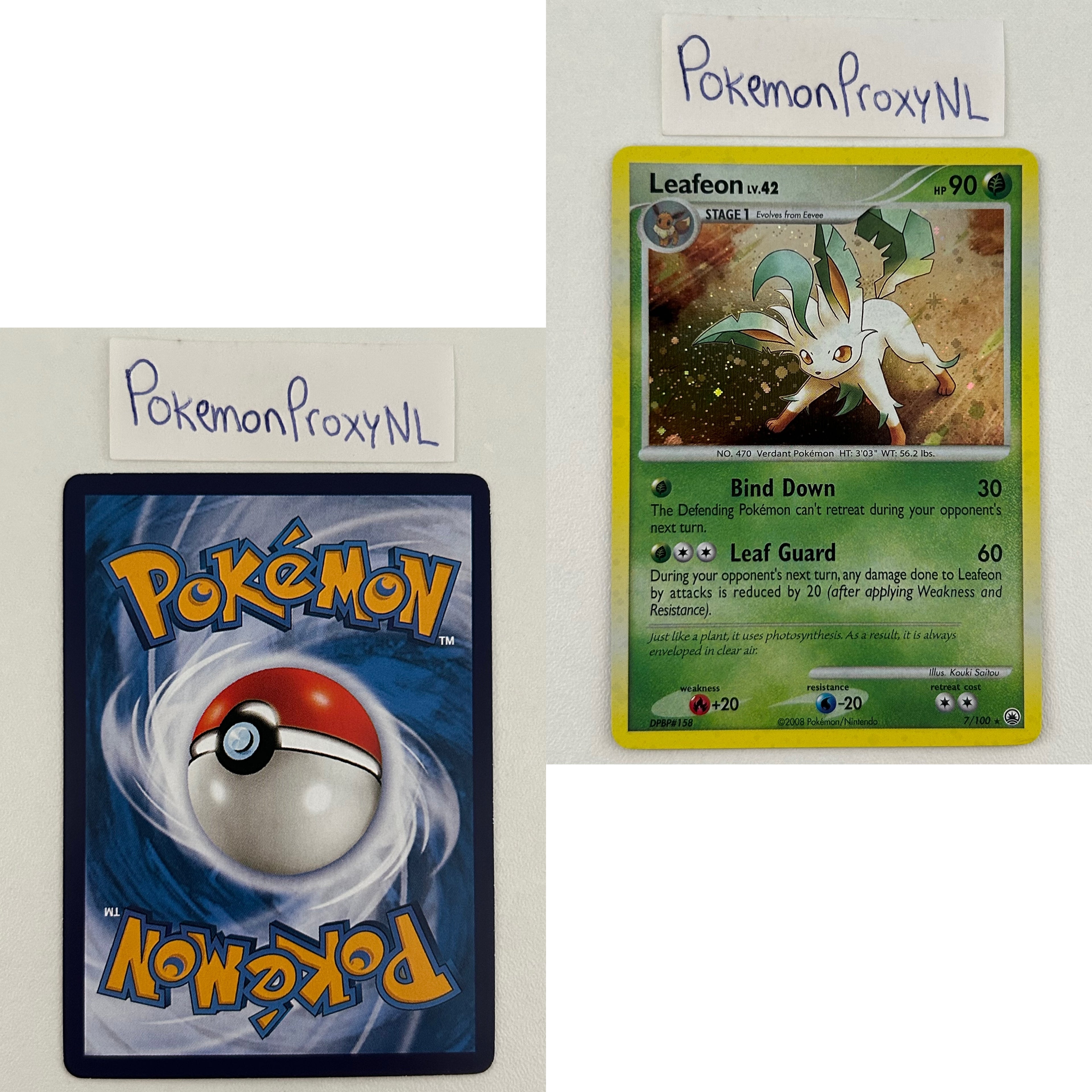 Majestic Dawn Set (MD) / 1/100 - 100/100 / 2008 / PROXY Pokémon TCG card(s)
