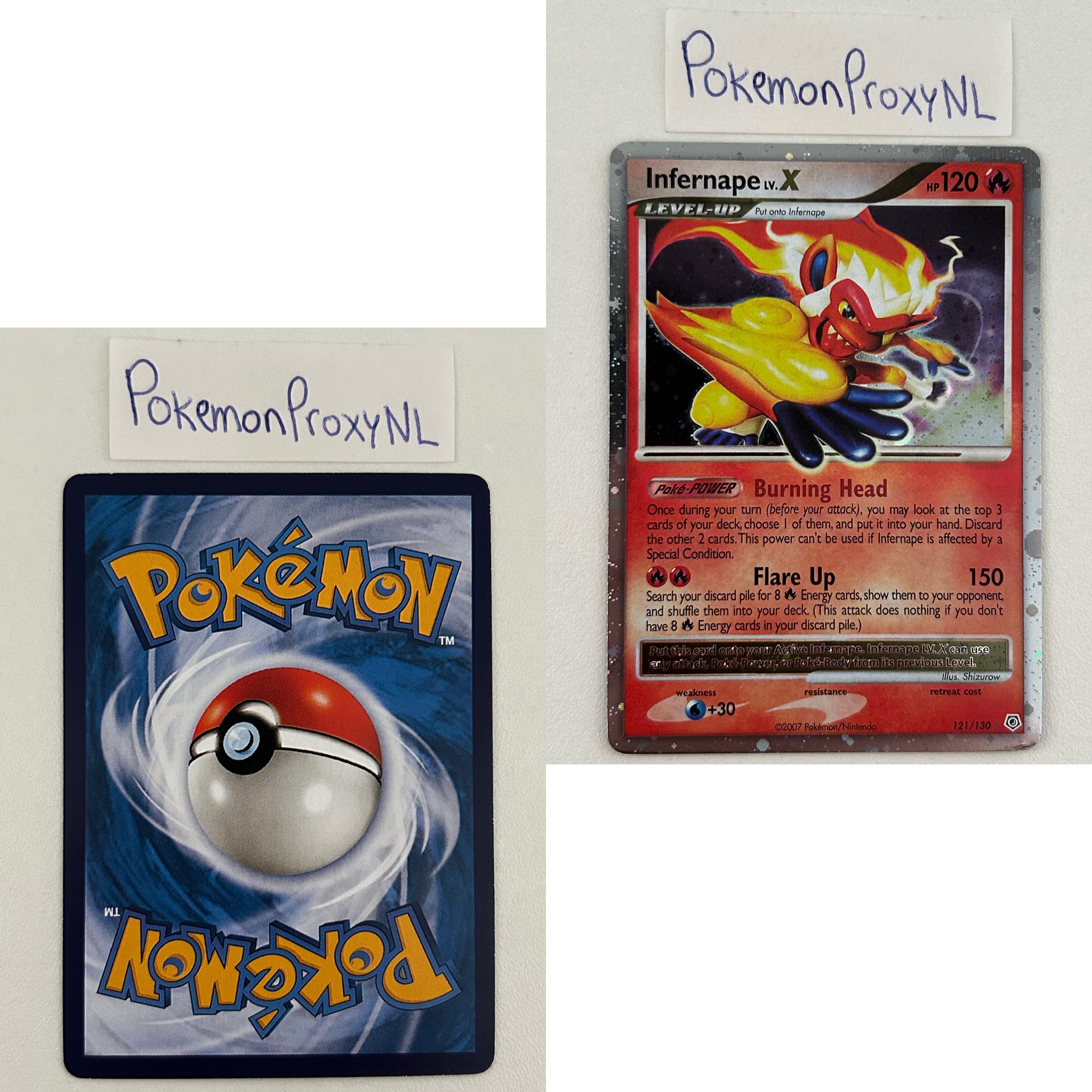 Diamond & Pearl Set (DP) / 1/130 - 130/130 / 2007 / PROXY Pokémon TCG card(s)