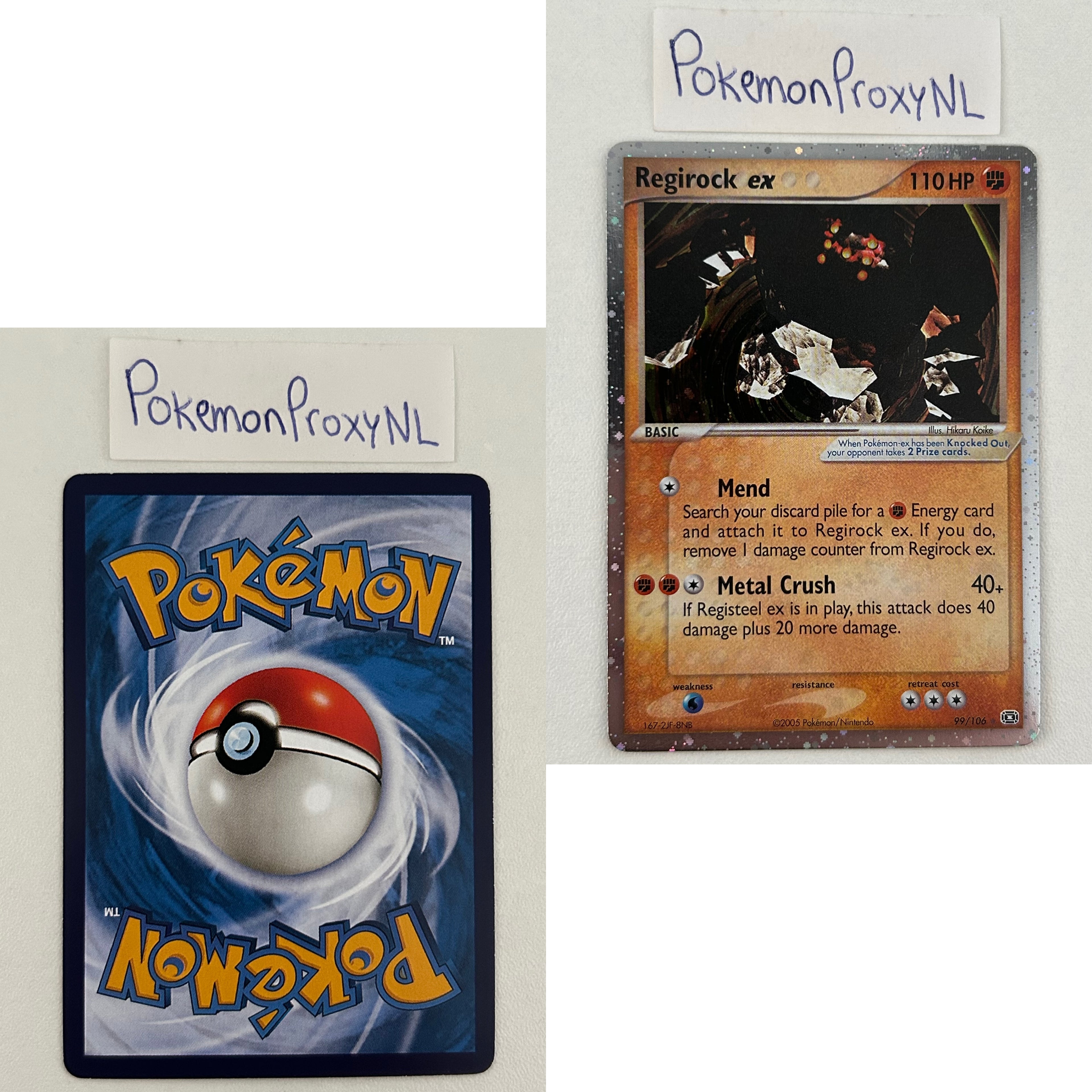 Emerald Set (EM) / 1/106 - 107/106 / 2005 / PROXY Pokémon TCG card(s)