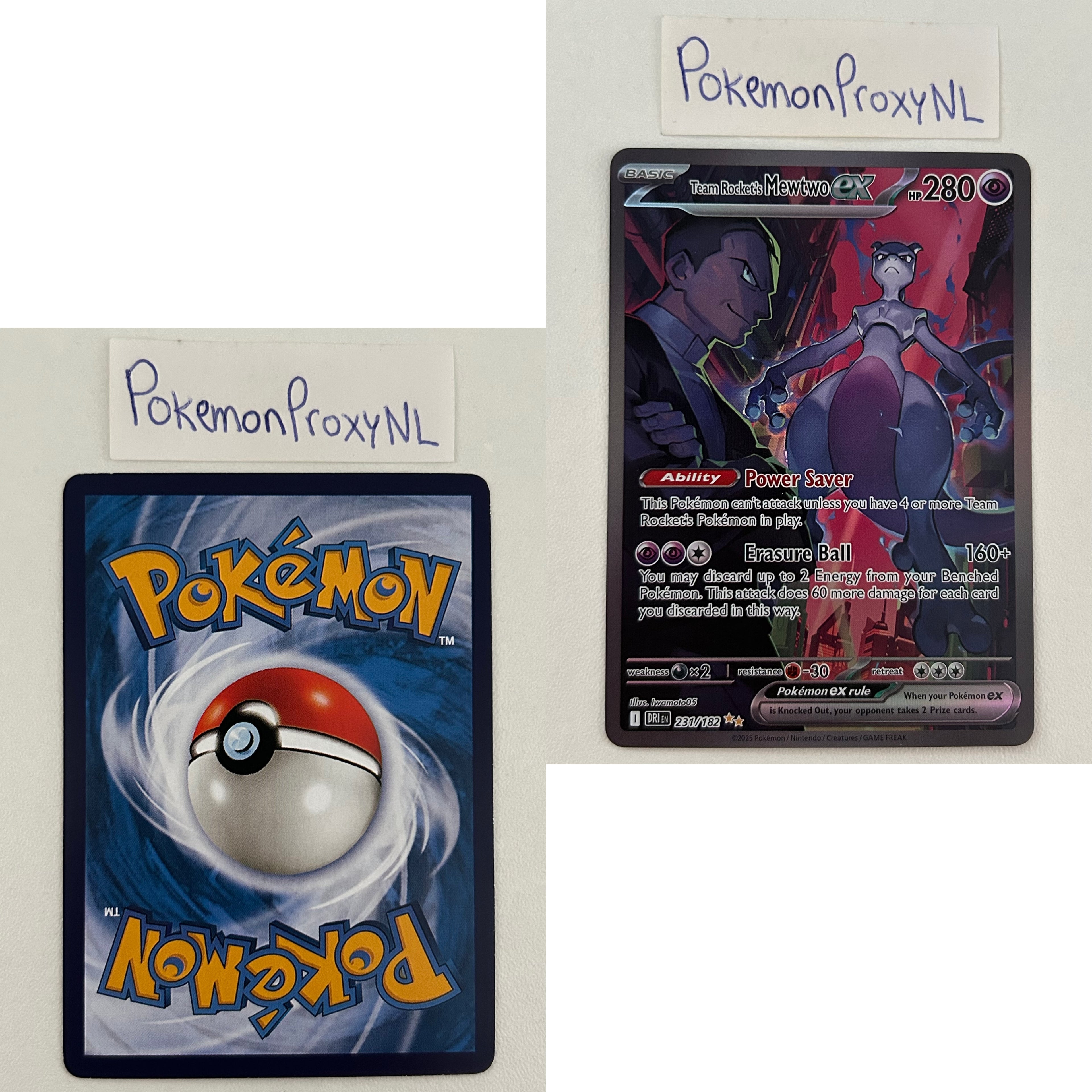 Destined Rivals Set (DRI) / 001/182 - 244/182 / 2025 / PROXY Pokémon TCG card(s)