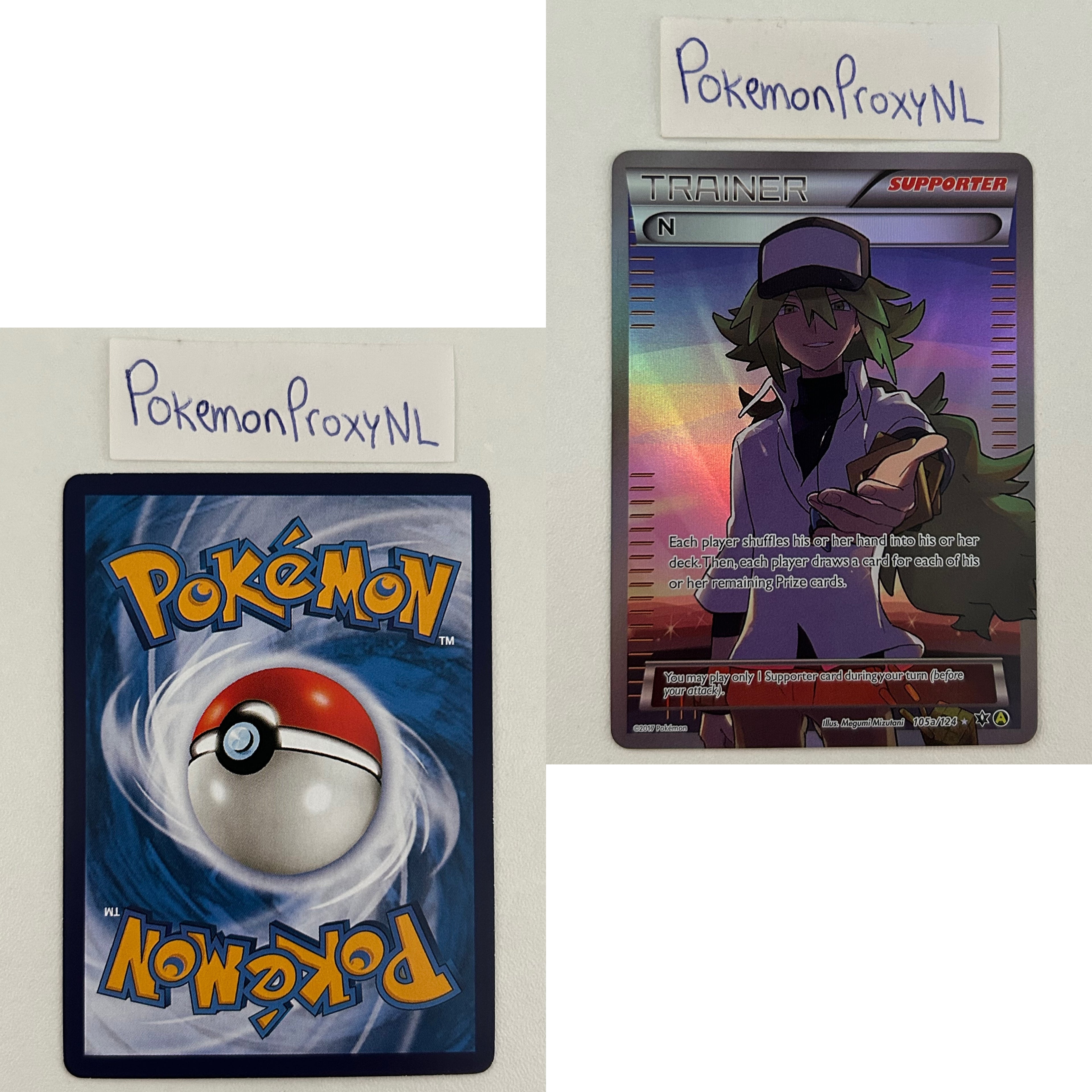 Fates Collide Set (FCO) / 1/124 - 111a/124 / 2016-2017 / PROXY Pokémon TCG card(s)