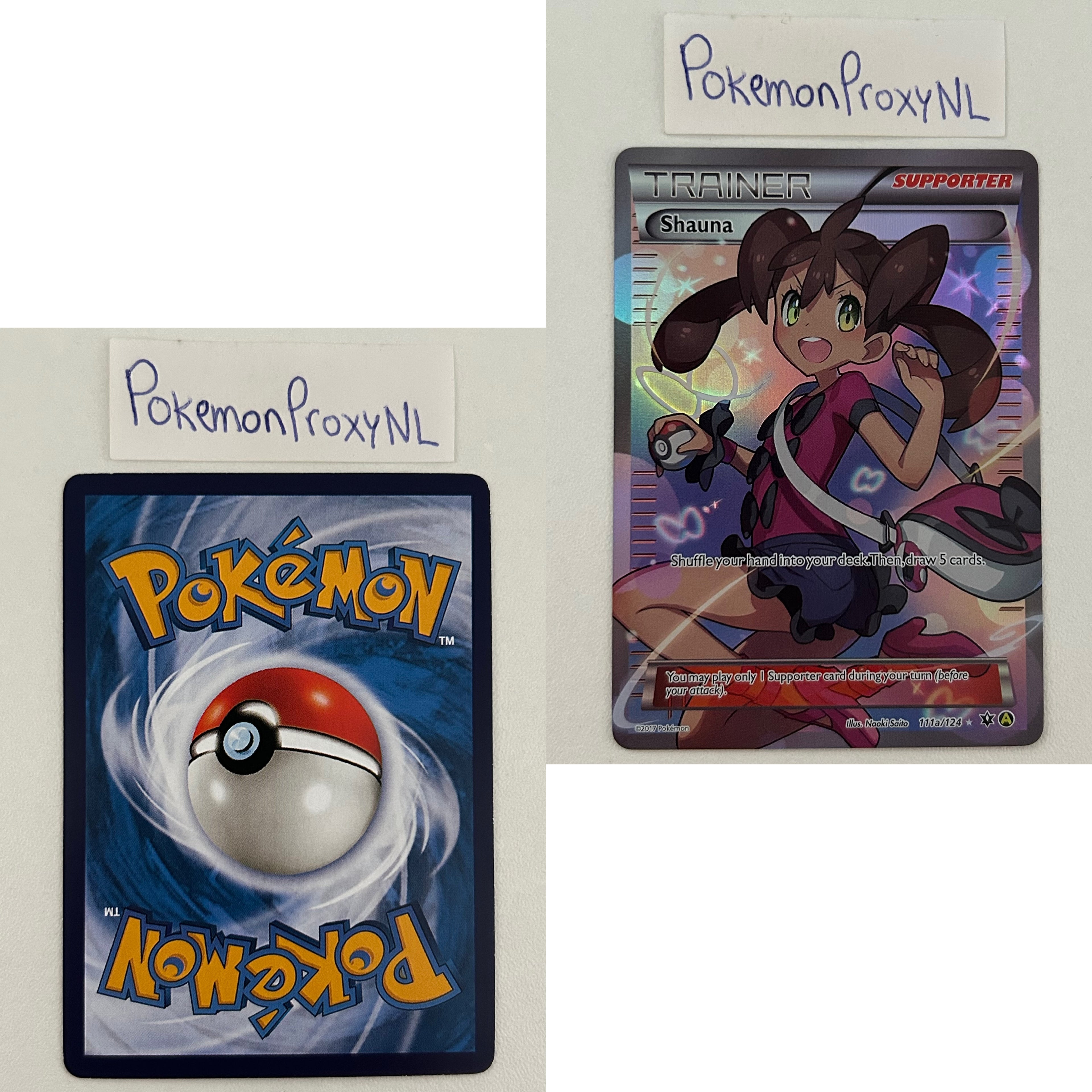 Fates Collide Set (FCO) / 1/124 - 111a/124 / 2016-2017 / PROXY Pokémon TCG card(s)