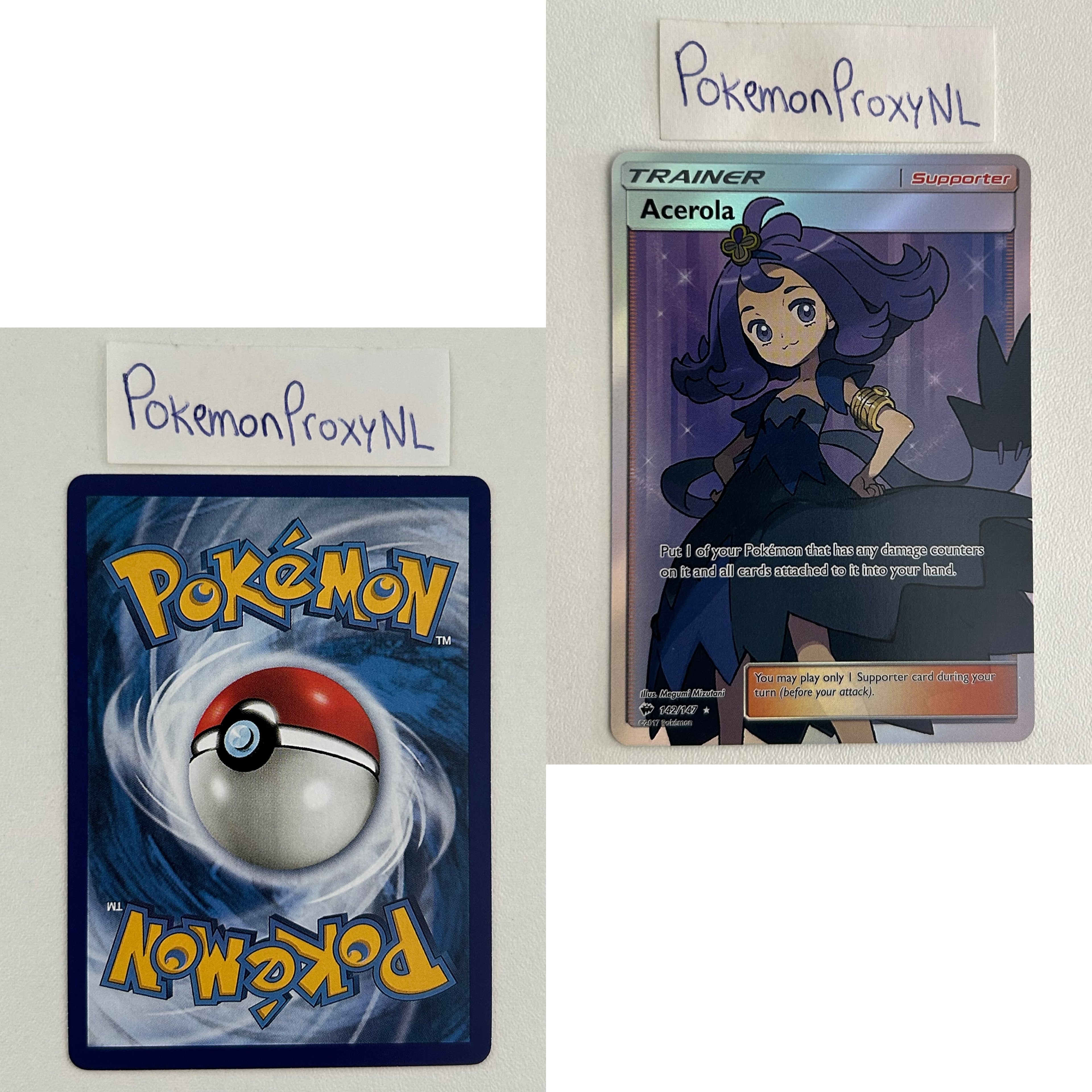 Burning Shadows Set (BUS) / 1/147 - SV49/SV94 / 2017-2019 / PROXY Pokémon TCG card(s)