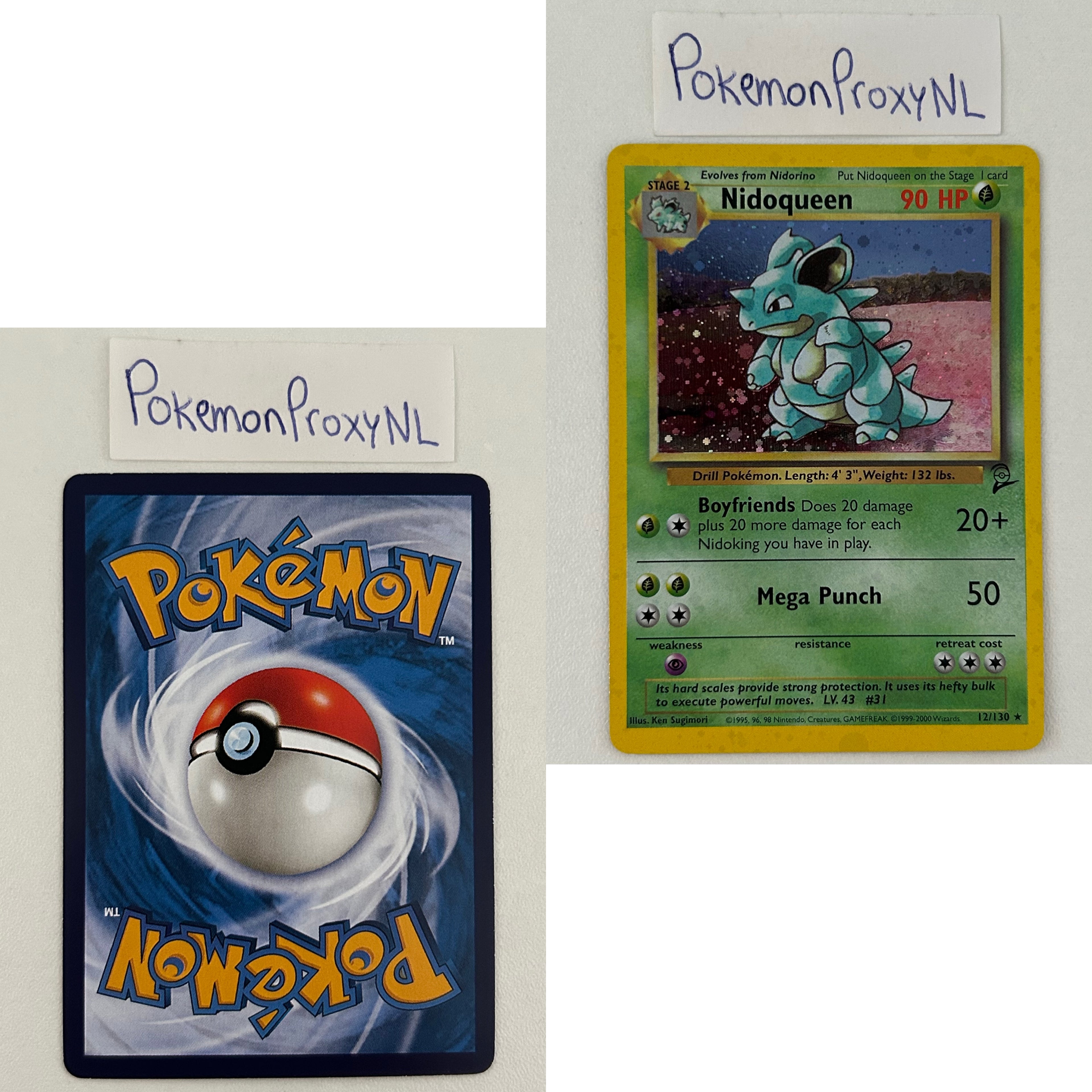 Base Set 2 Set (B2) / 1/130 - 130/130 / 2000 / PROXY Pokémon TCG card(s)