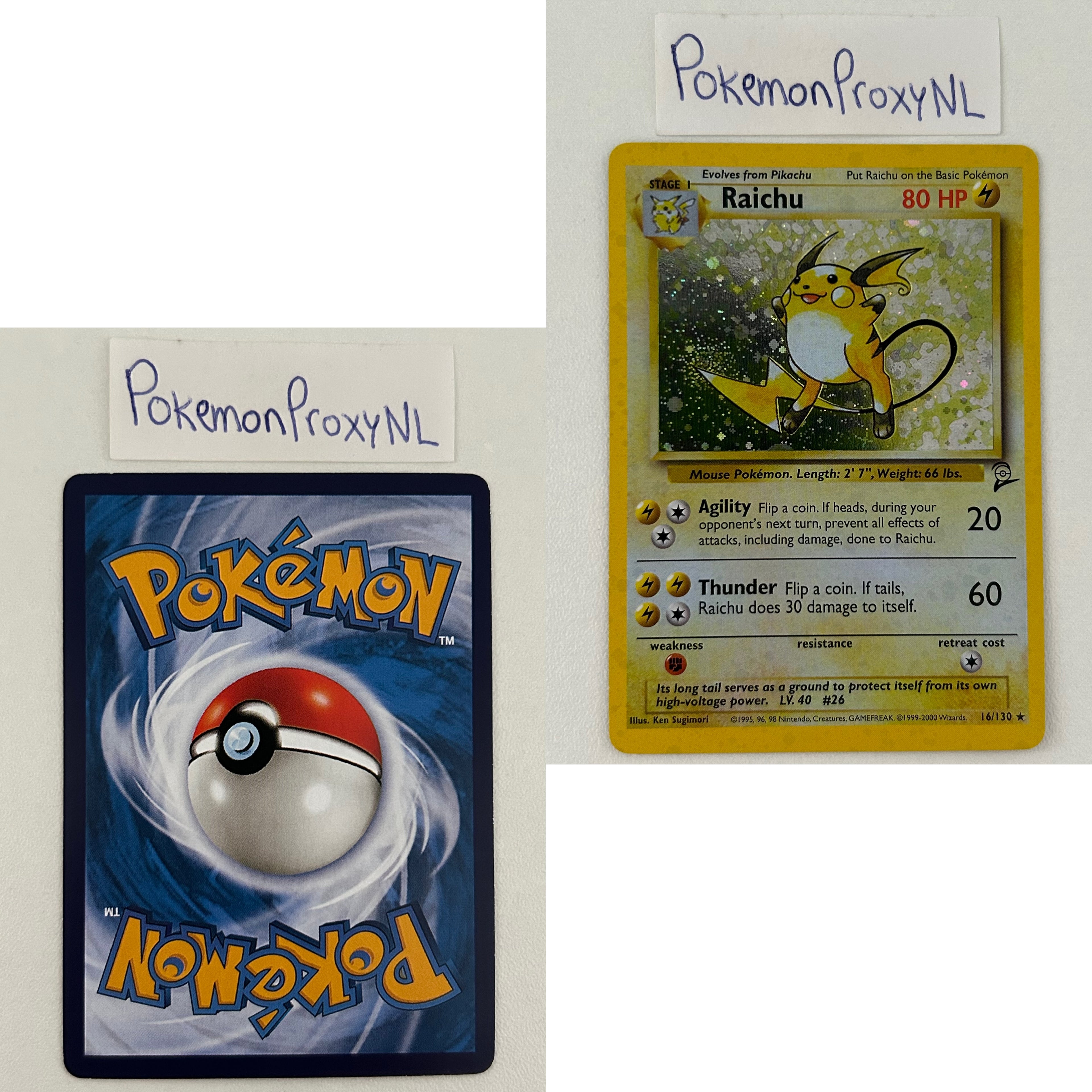 Base Set 2 Set (B2) / 1/130 - 130/130 / 2000 / PROXY Pokémon TCG card(s)