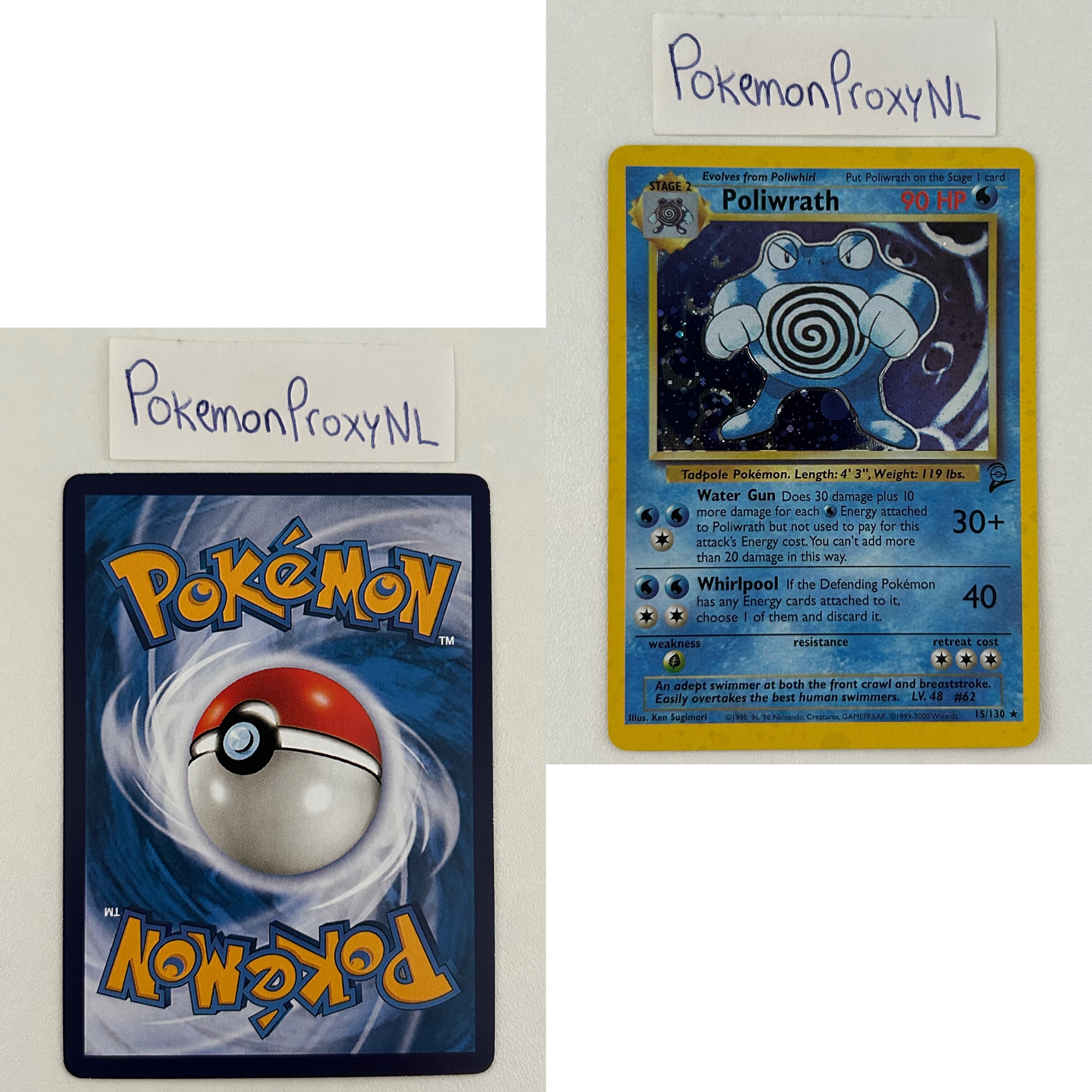 Base Set 2 Set (B2) / 1/130 - 130/130 / 2000 / PROXY Pokémon TCG card(s)