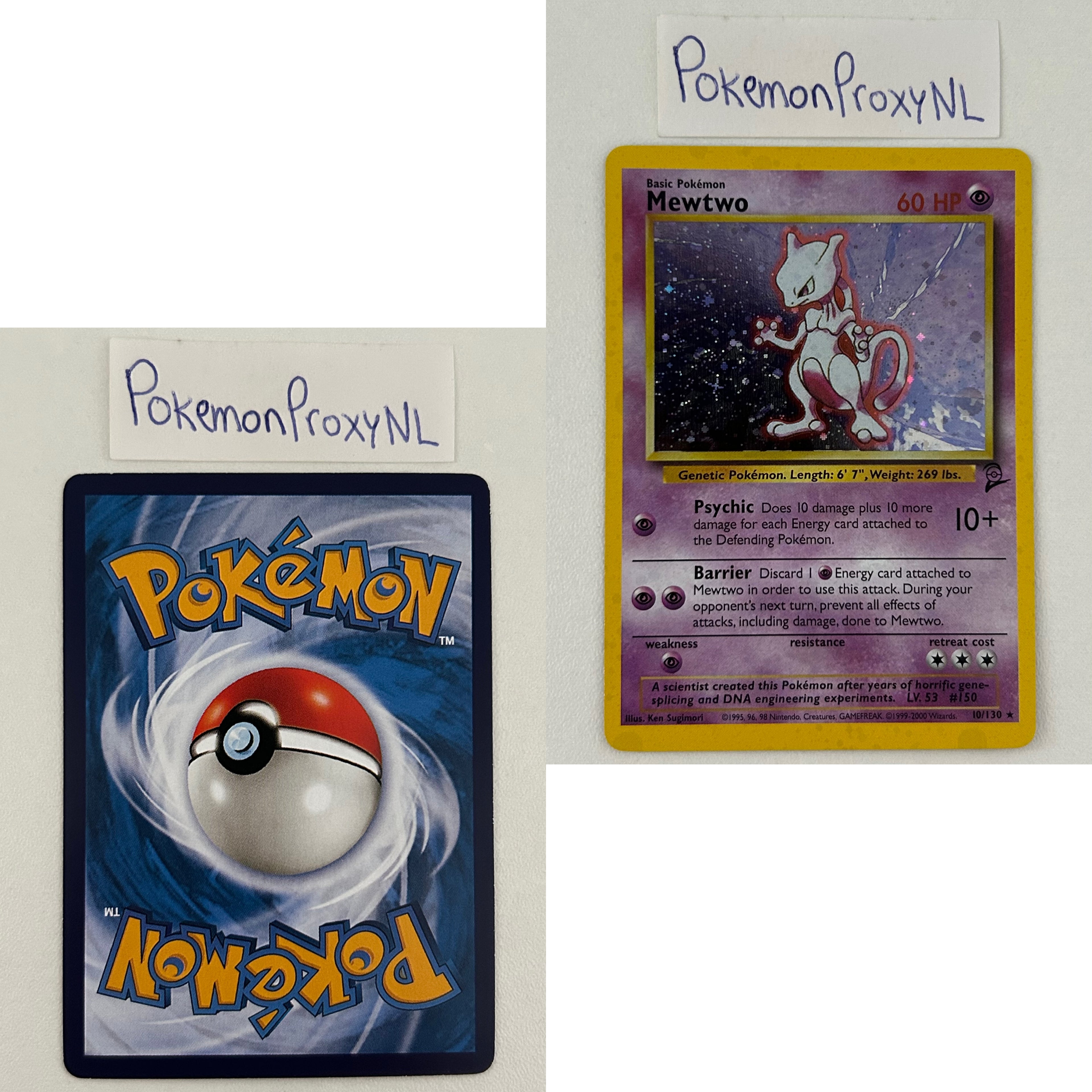Base Set 2 Set (B2) / 1/130 - 130/130 / 2000 / PROXY Pokémon TCG card(s)