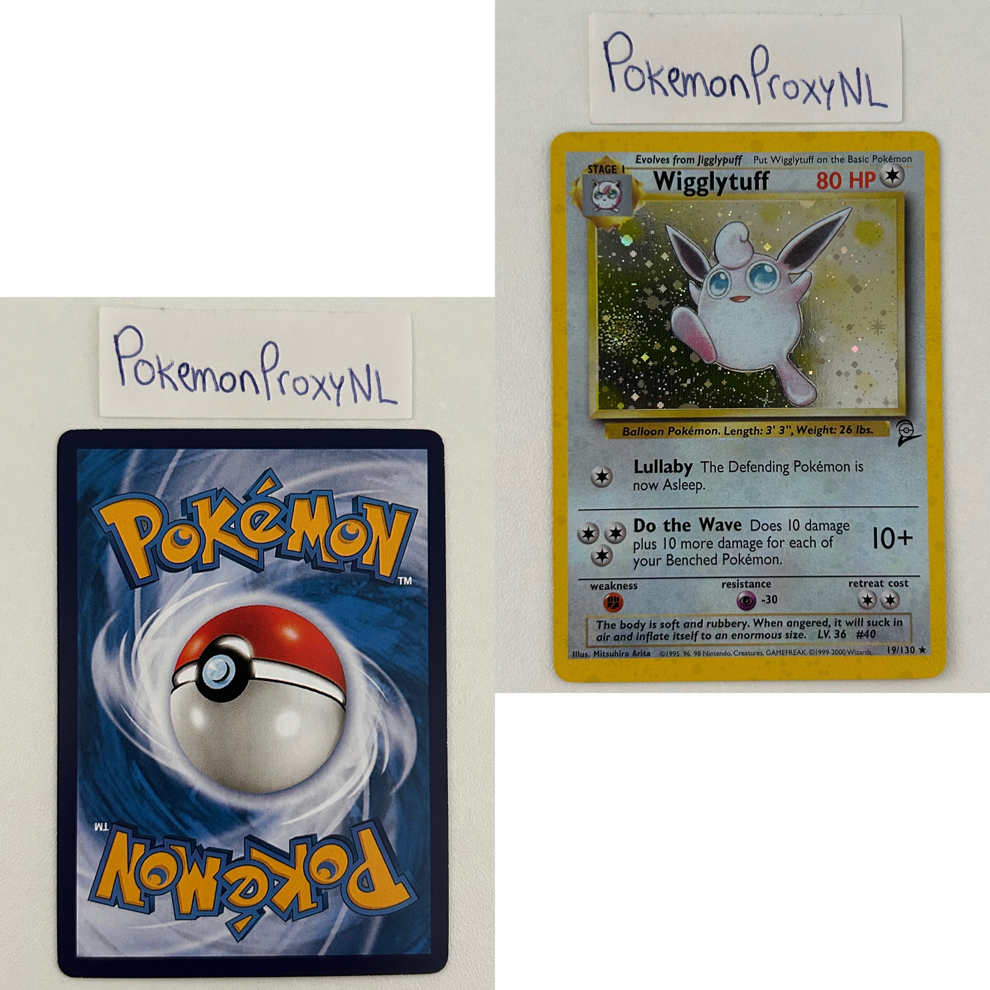 Base Set 2 Set (B2) / 1/130 - 130/130 / 2000 / PROXY Pokémon TCG card(s)