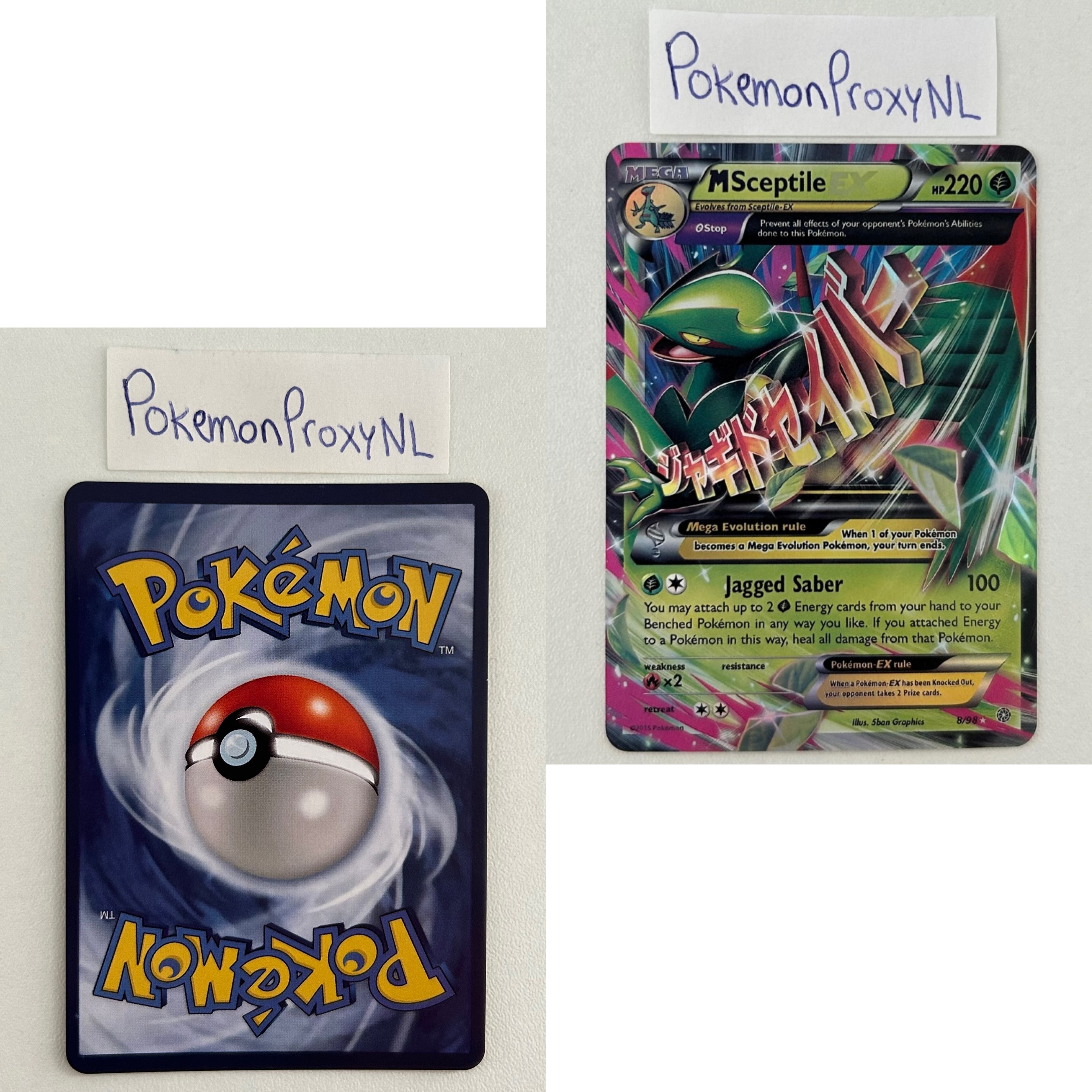 Ancient Origins Set (AOR) / 1/98 - 75a/98 / 2015 / PROXY Pokémon TCG card(s)