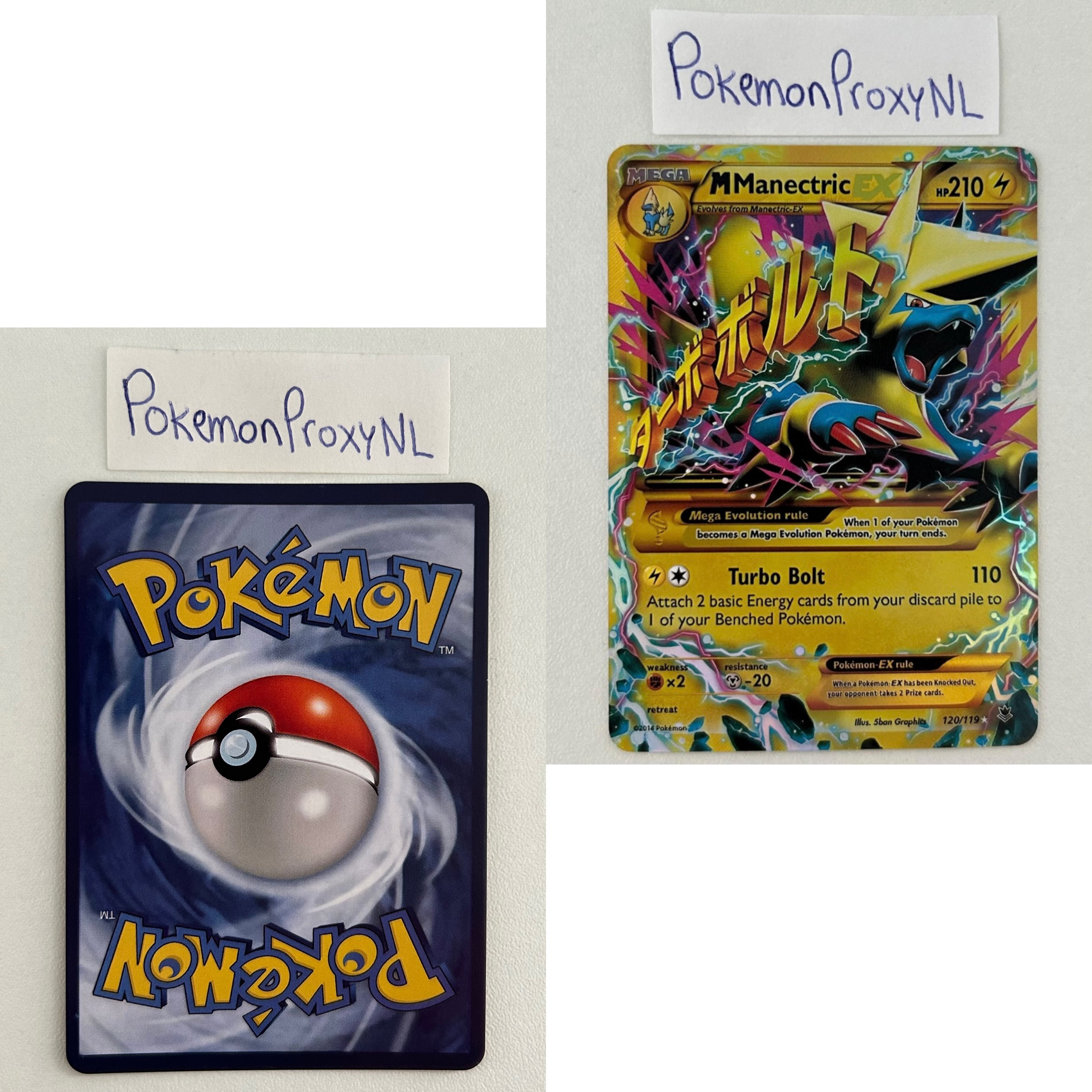 Phantom Forces Set (PHF) / 1/119 - 122/119 / 2014 / PROXY Pokémon TCG card(s)