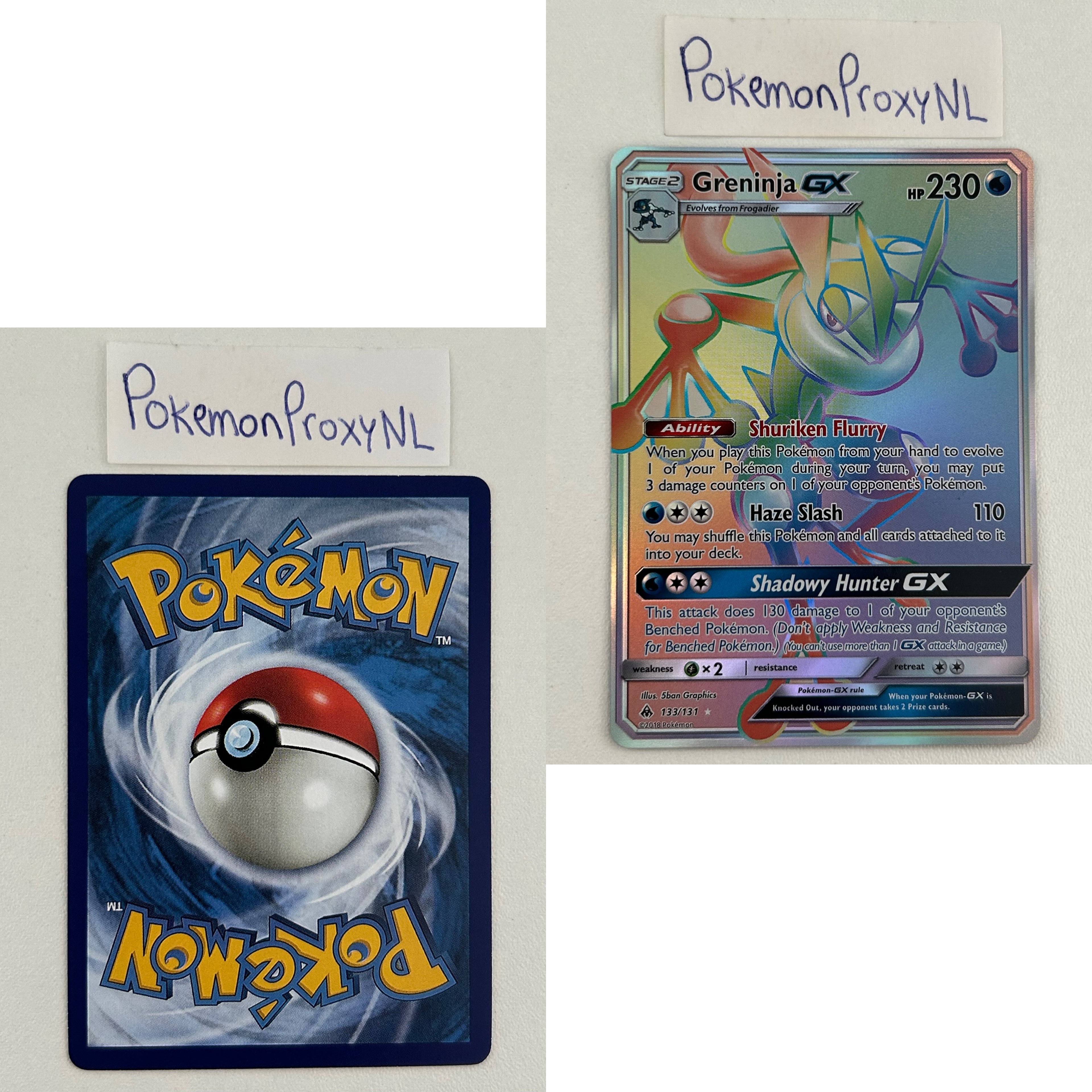Forbidden Light Set (FLI) / 1/131 - 146/131 / 2018 / PROXY Pokémon TCG card(s)