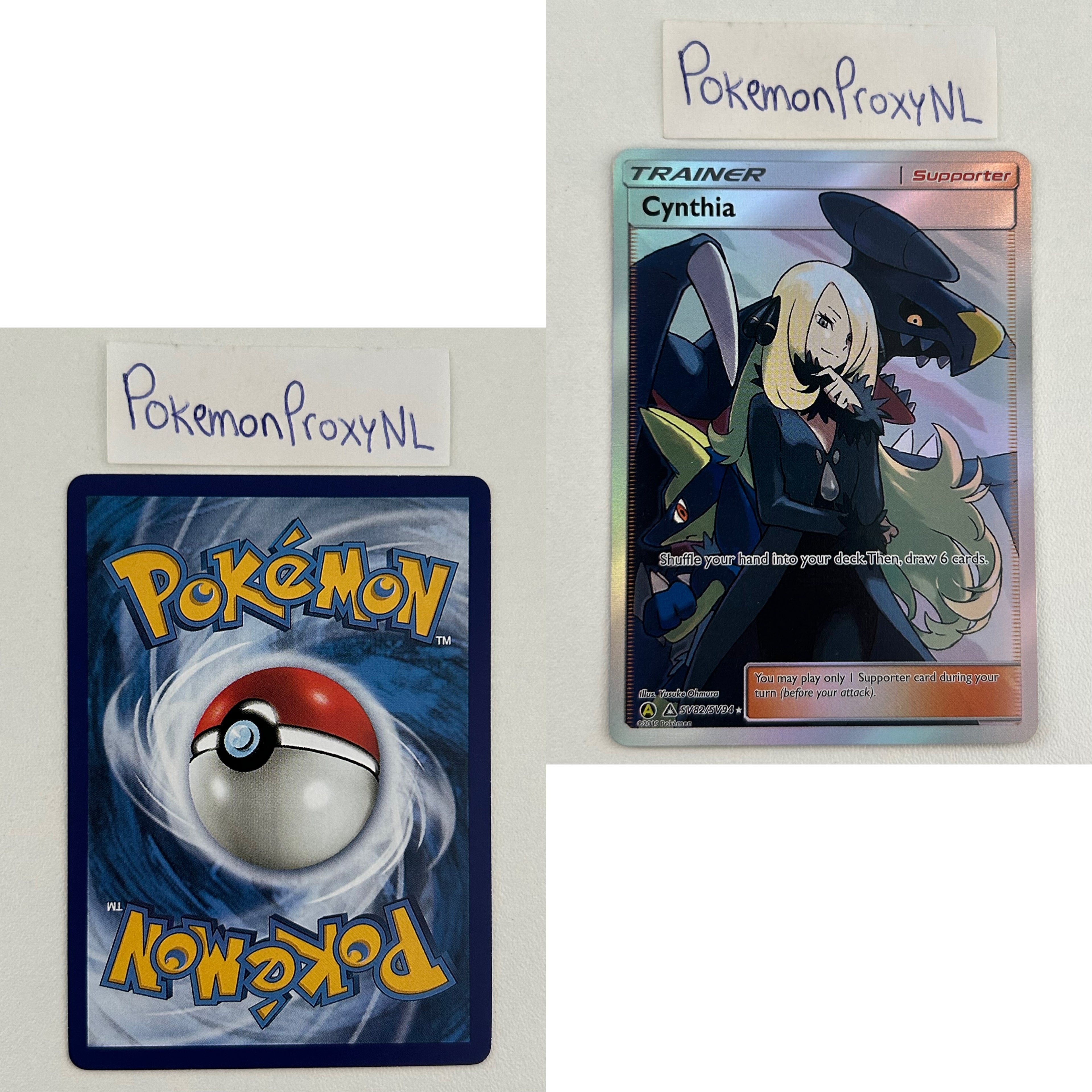 Hidden Fates Set (HIF) / 1/68 - 69/68 / 2019 / PROXY Pokémon TCG card(s)