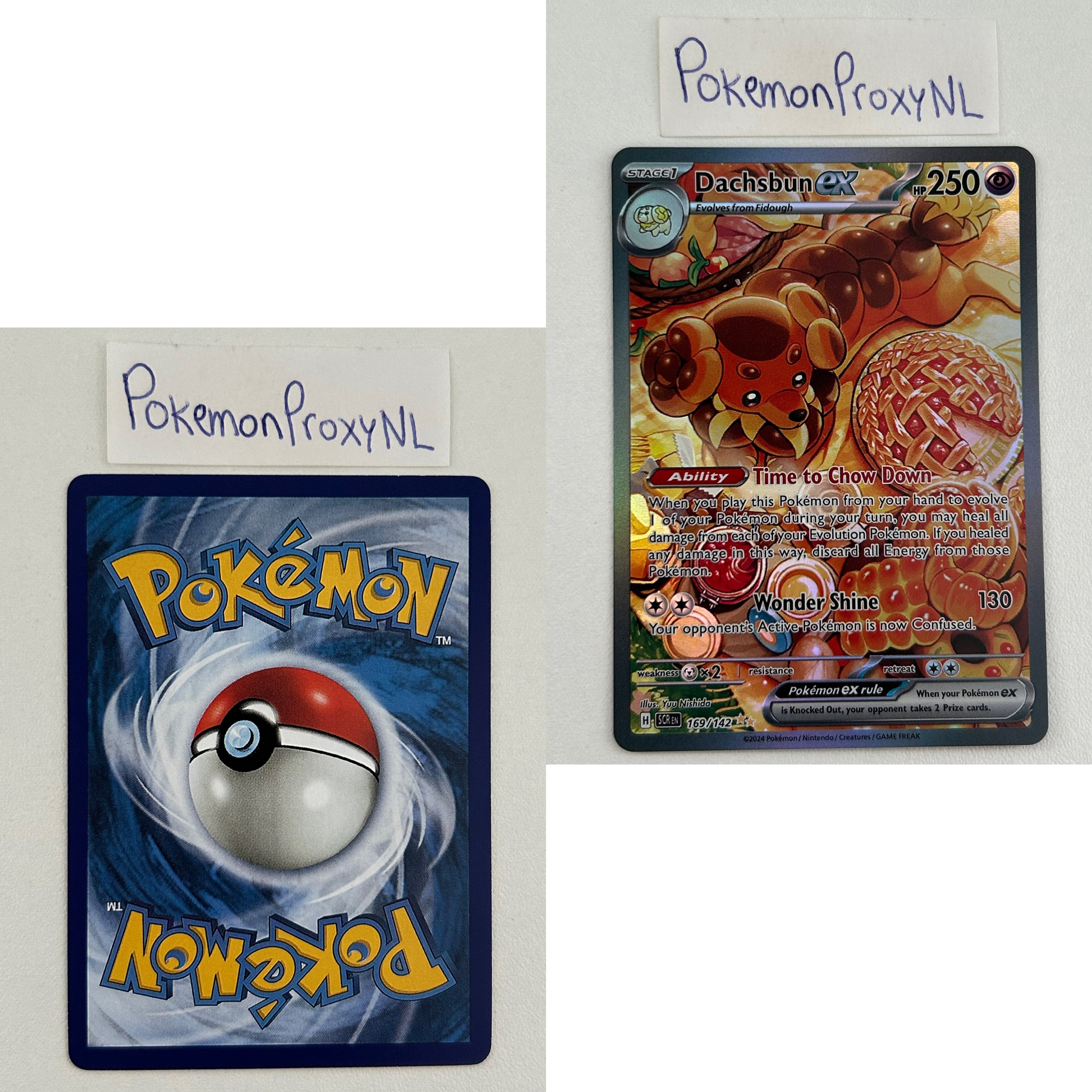 Stellar Crown Set (SCR) / 001/142 - 175/142 / 2024 / PROXY Pokémon TCG card(s)