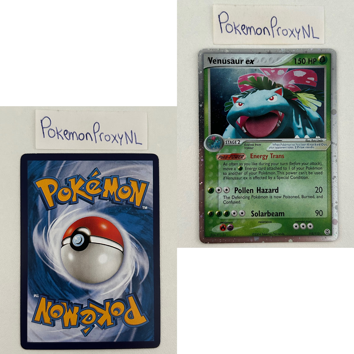 FireRed & LeafGreen Set (RG) / 2004 / PROXY Pokémon TCG card(s)