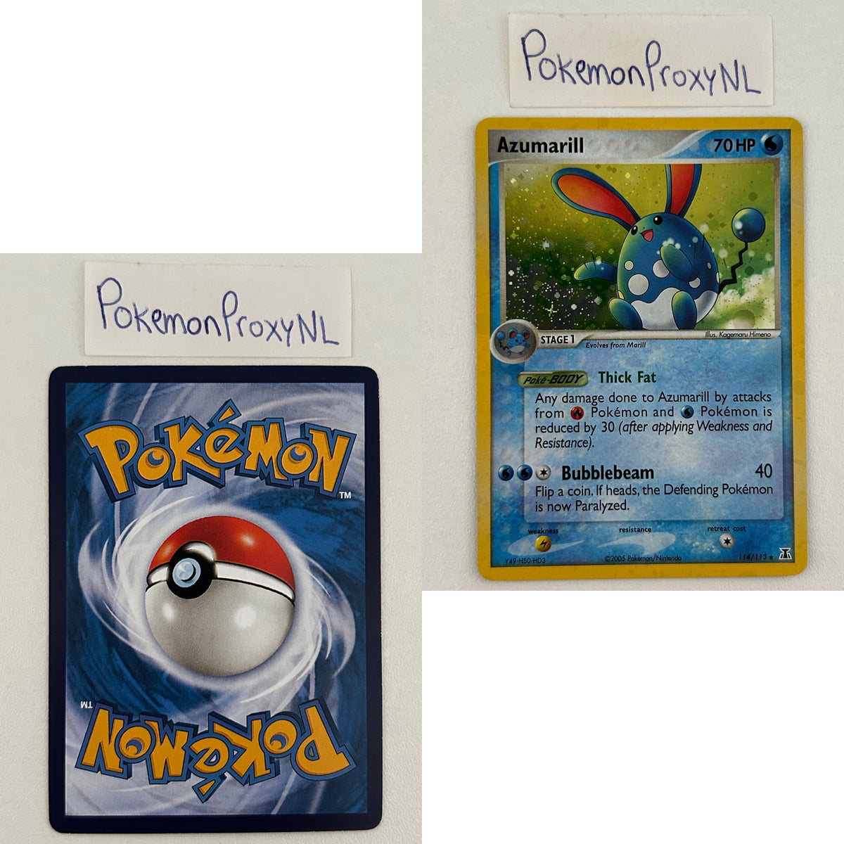 Delta Species Set (DS) / 2005 / PROXY Pokémon TCG card(s)