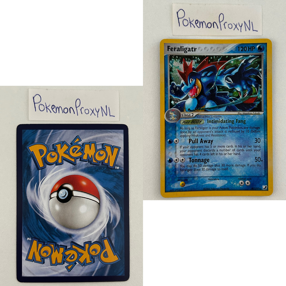 Unseen Forces Set (UF) / 2005 / PROXY Pokémon TCG card(s)