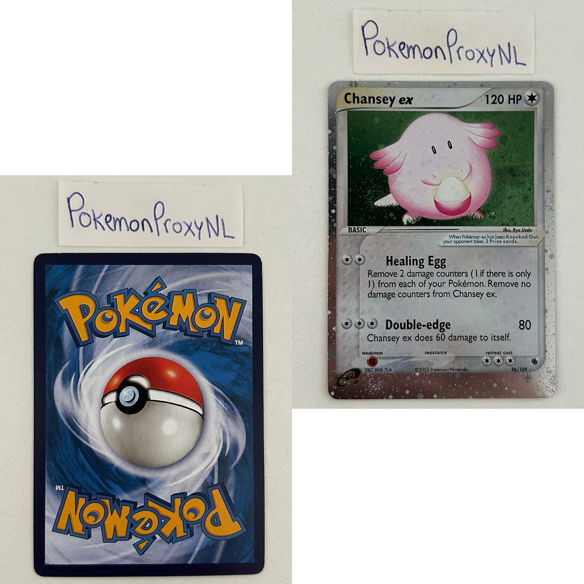 Ruby & Sapphire Set (RS) / 2003 / PROXY Pokémon TCG card(s)