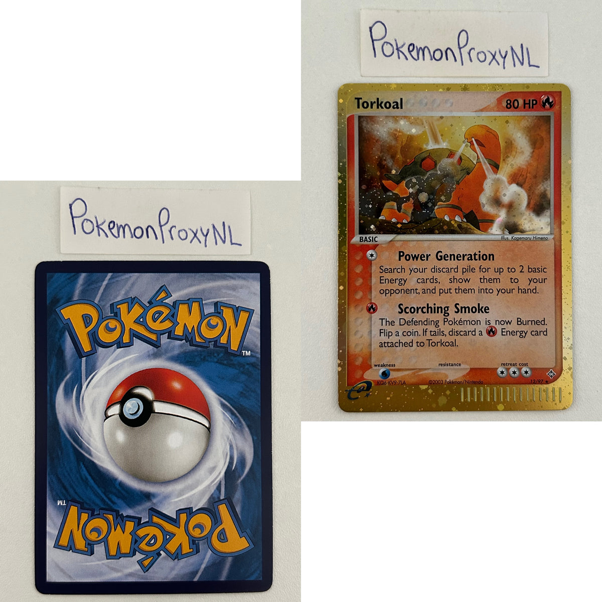Dragon Set (DR) / 2003 / PROXY Pokémon TCG card(s)