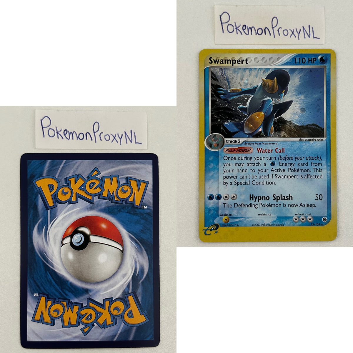 Ruby & Sapphire Set (RS) / 2003 / PROXY Pokémon TCG card(s)