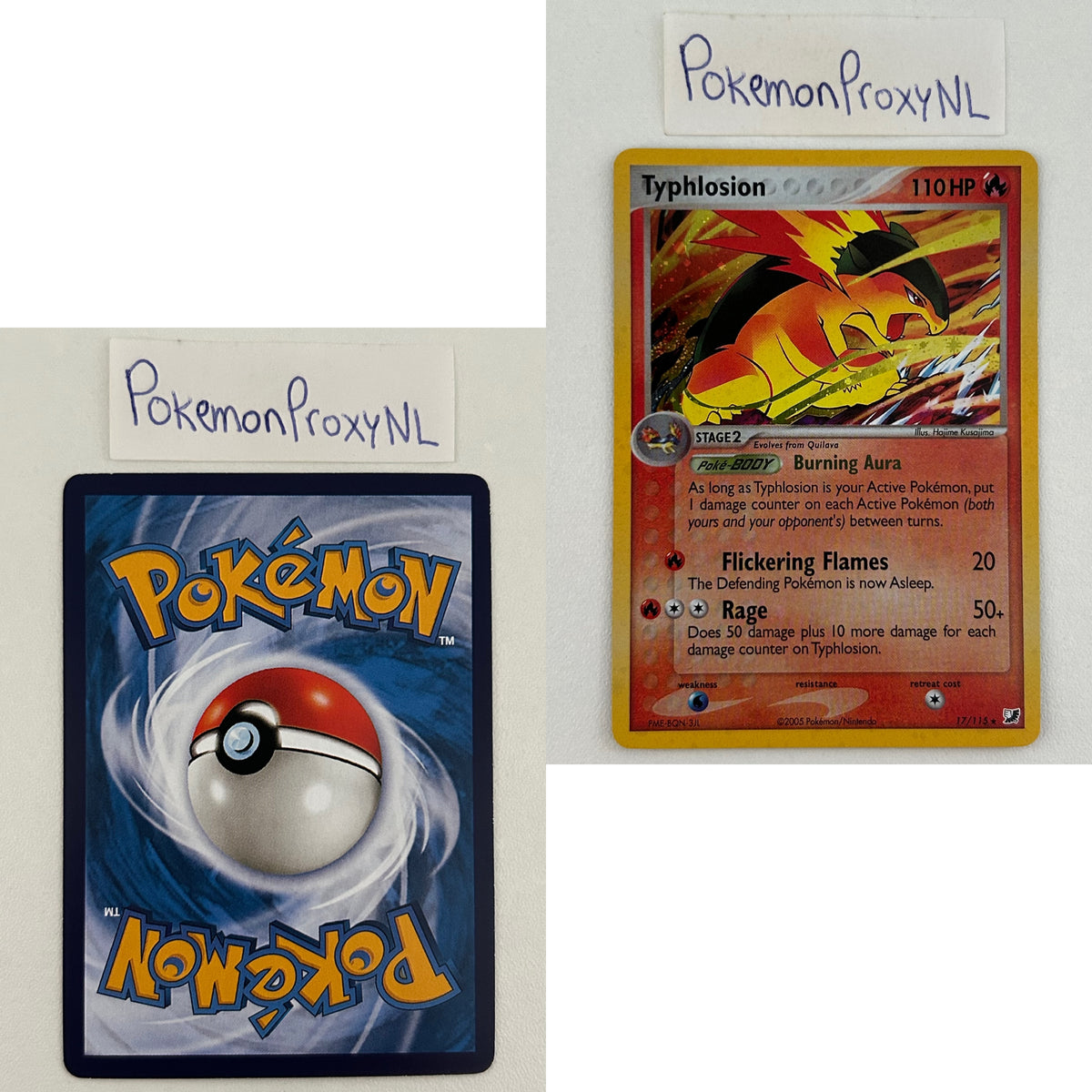 Unseen Forces Set (UF) / 2005 / PROXY Pokémon TCG card(s)