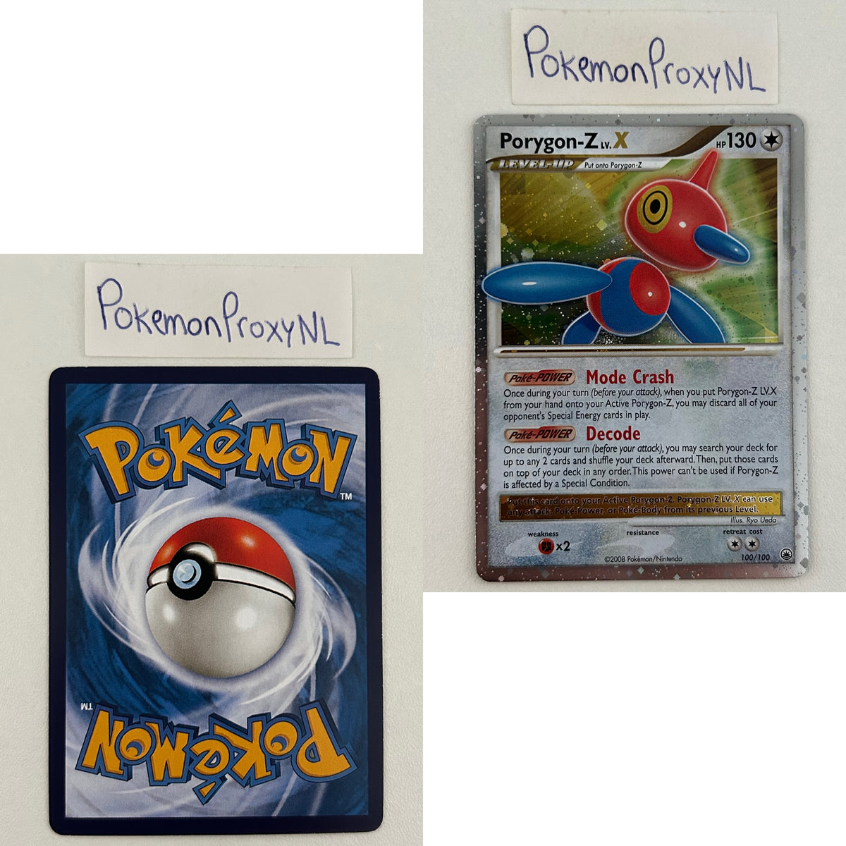 Majestic Dawn Set (MD) / 2008 / PROXY Pokémon TCG card(s)