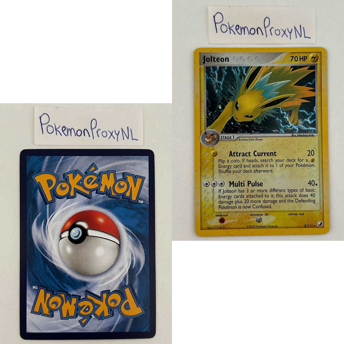Unseen Forces Set (UF) / 2005 / PROXY Pokémon TCG card(s)