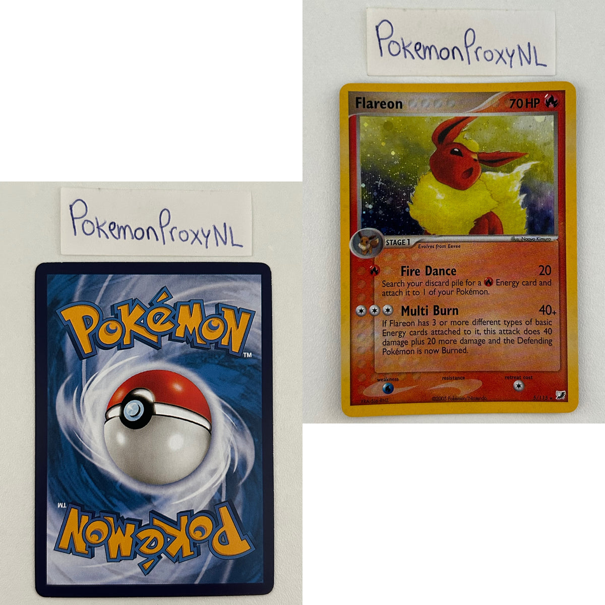 Unseen Forces Set (UF) / 2005 / PROXY Pokémon TCG card(s)