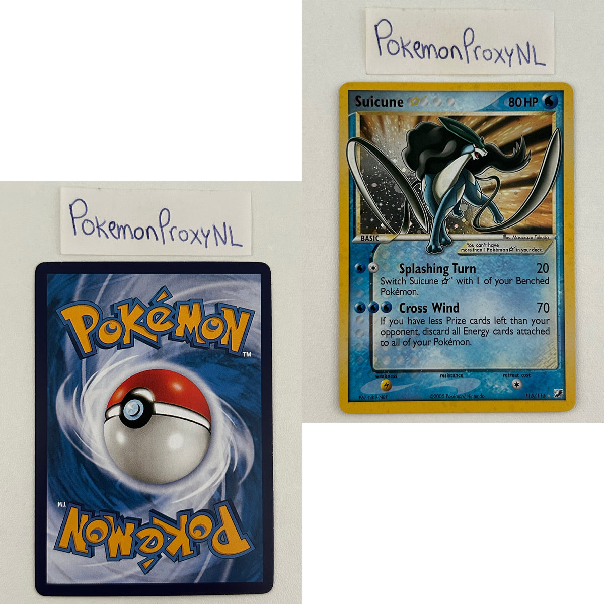 Unseen Forces Set (UF) / 2005 / PROXY Pokémon TCG card(s)