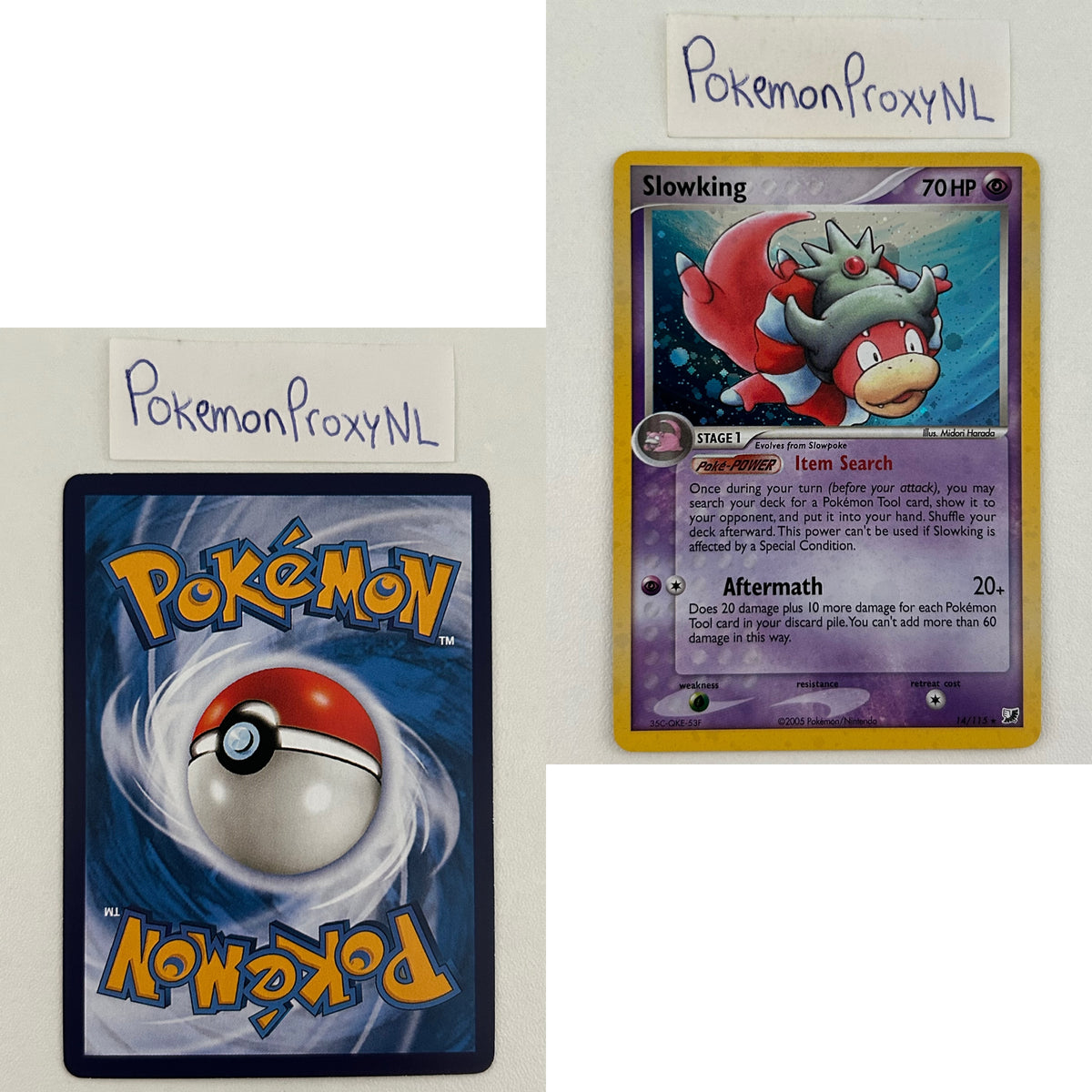 Unseen Forces Set (UF) / 2005 / PROXY Pokémon TCG card(s)