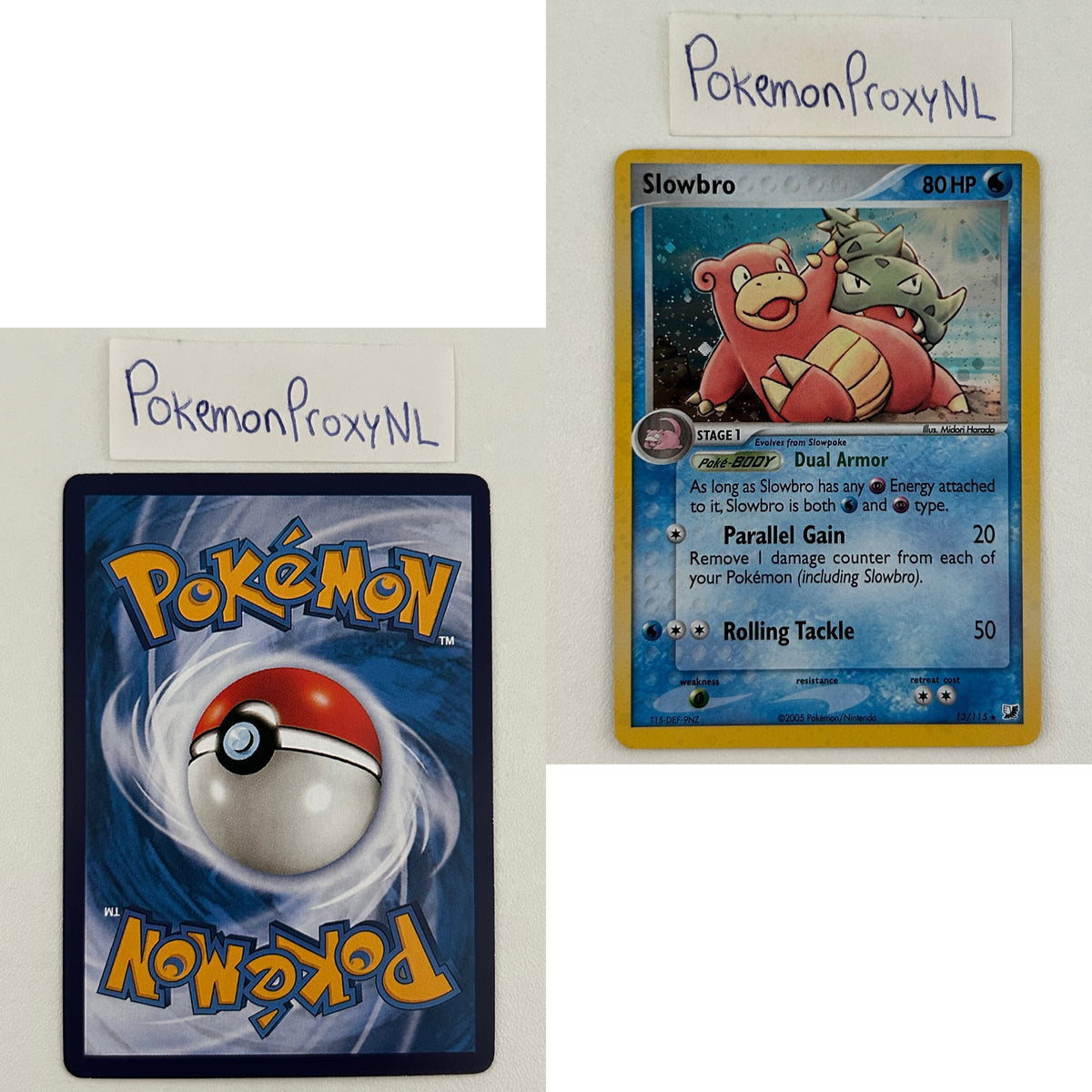 Unseen Forces Set (UF) / 2005 / PROXY Pokémon TCG card(s)