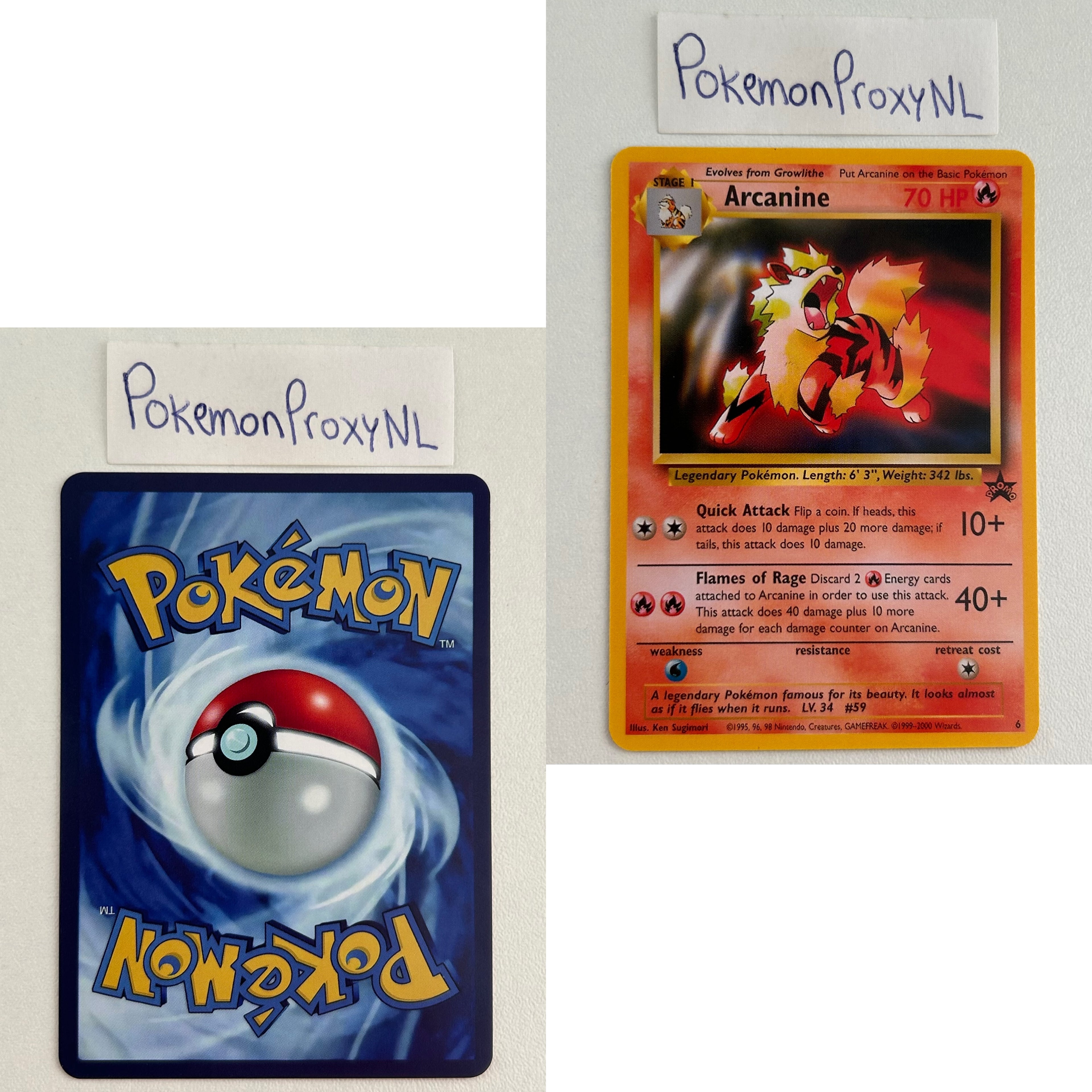 Wizards Black Star Promos Set (WP) / 1 - 53 / 1999-2003 / PROXY Pokémon TCG card(s)