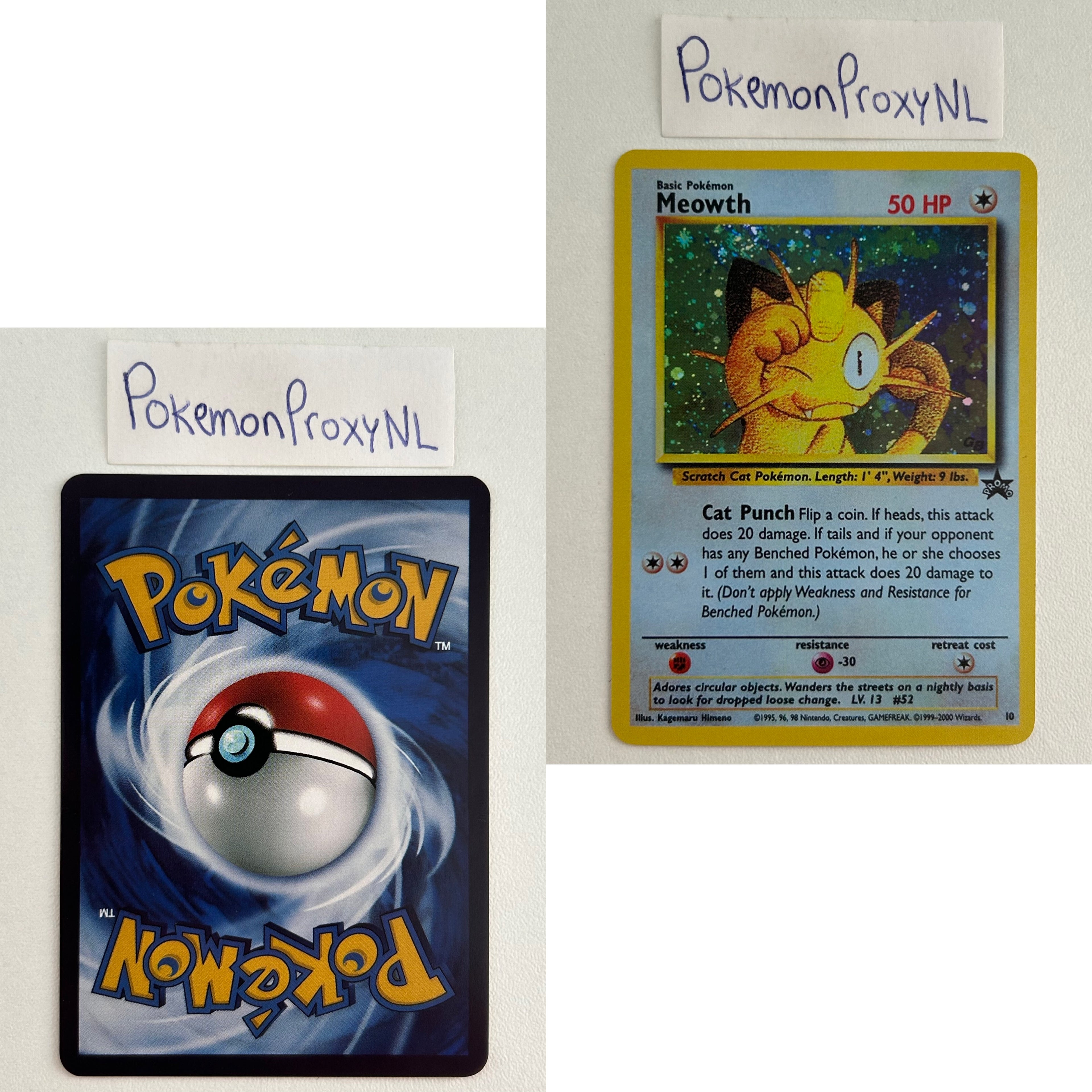 Wizards Black Star Promos Set (WP) / 1 - 53 / 1999-2003 / PROXY Pokémon TCG card(s)
