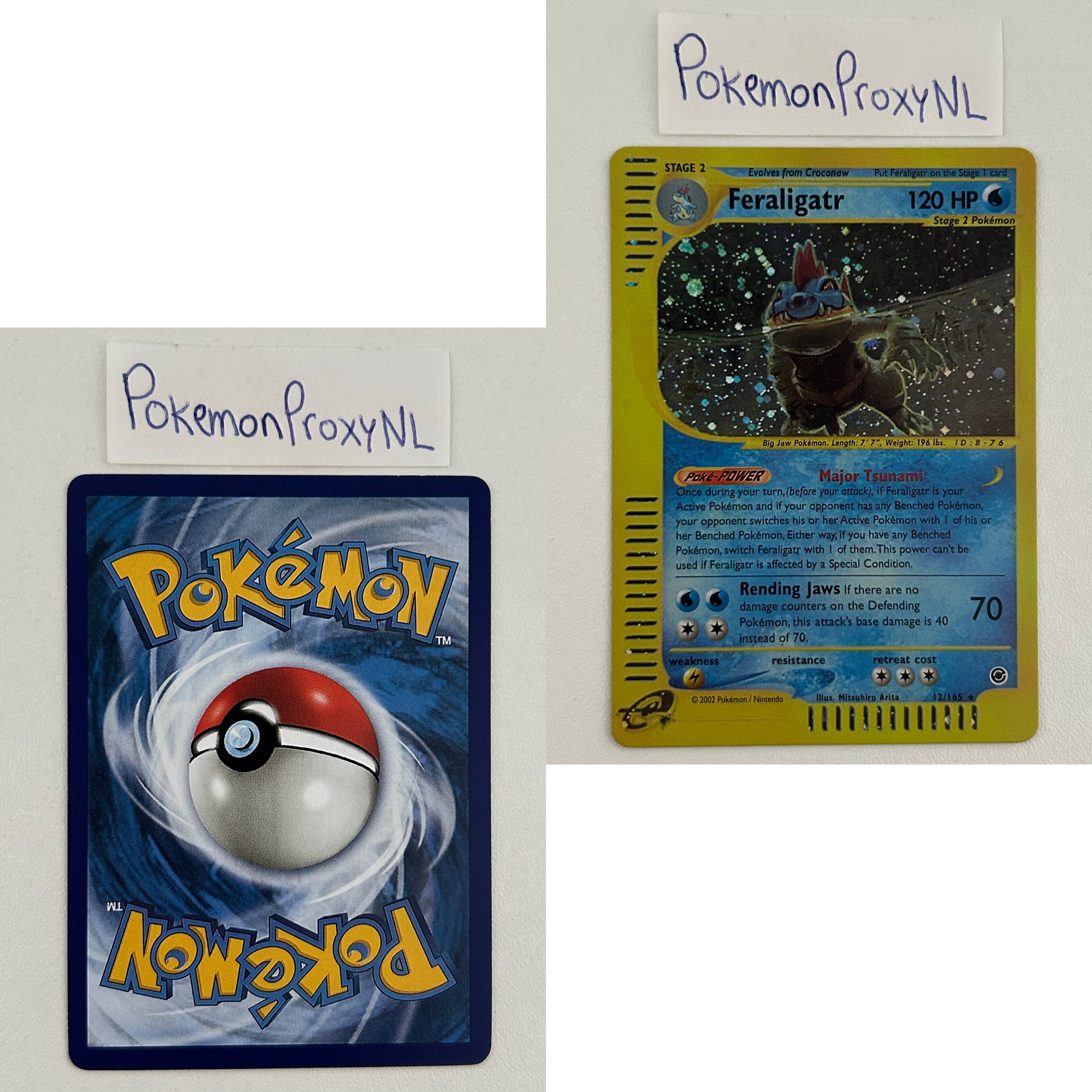 Expedition Set (EX) / 1/165 - 165/165 / 2002 / PROXY Pokémon TCG card(s)