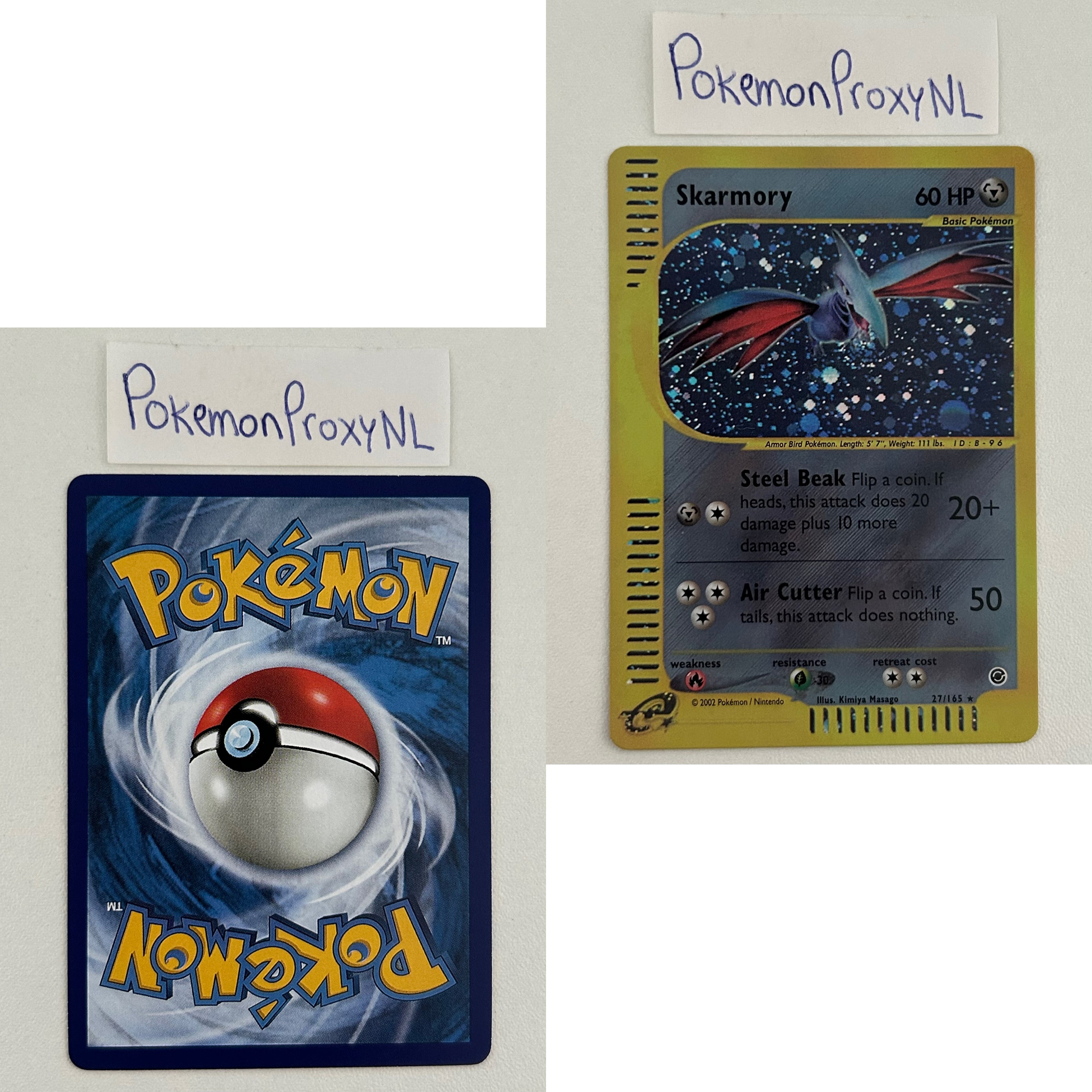 Expedition Set (EX) / 1/165 - 165/165 / 2002 / PROXY Pokémon TCG card(s)