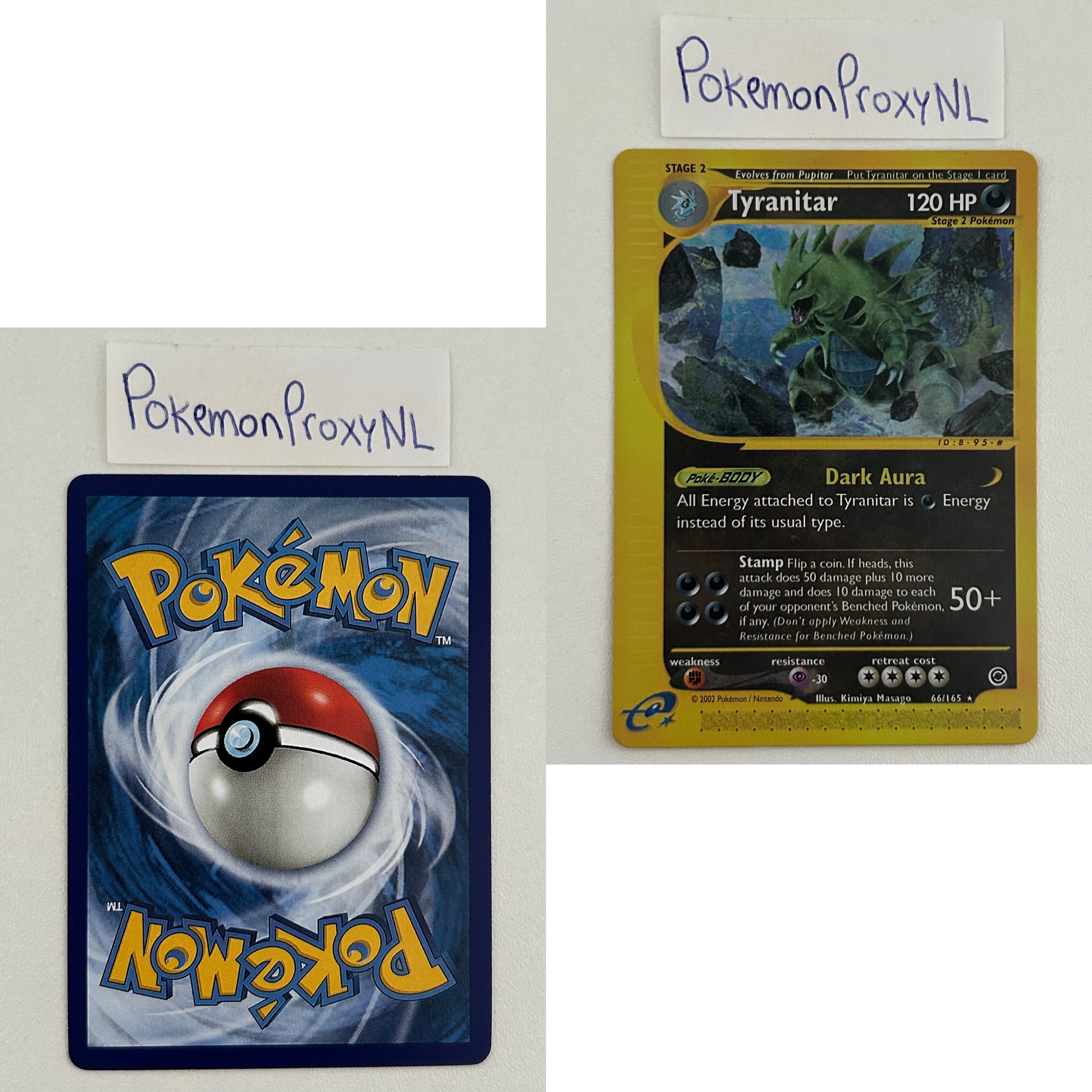 Expedition Set (EX) / 1/165 - 165/165 / 2002 / PROXY Pokémon TCG card(s)